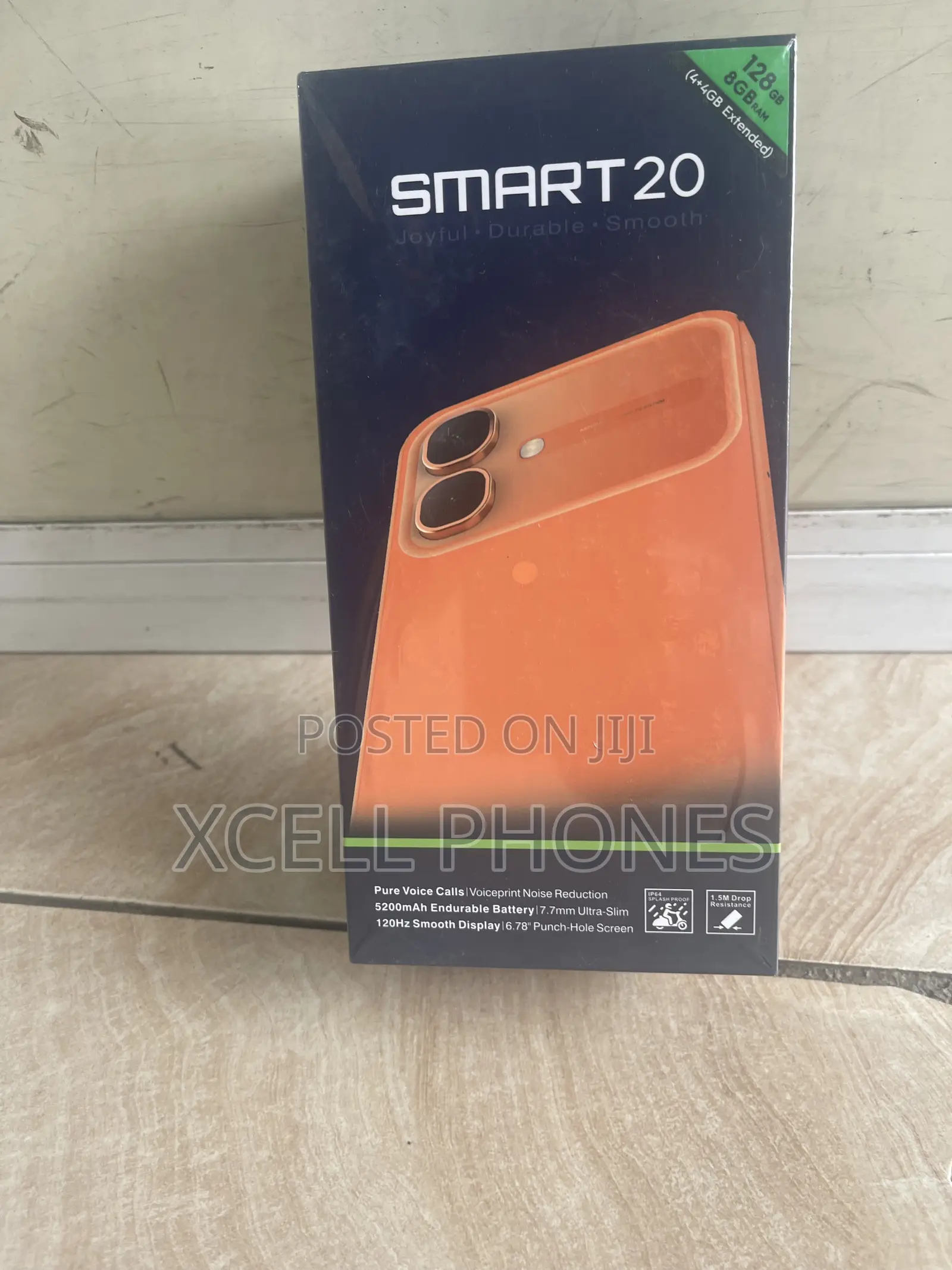 New Infinix Smart 20 128 GB Black