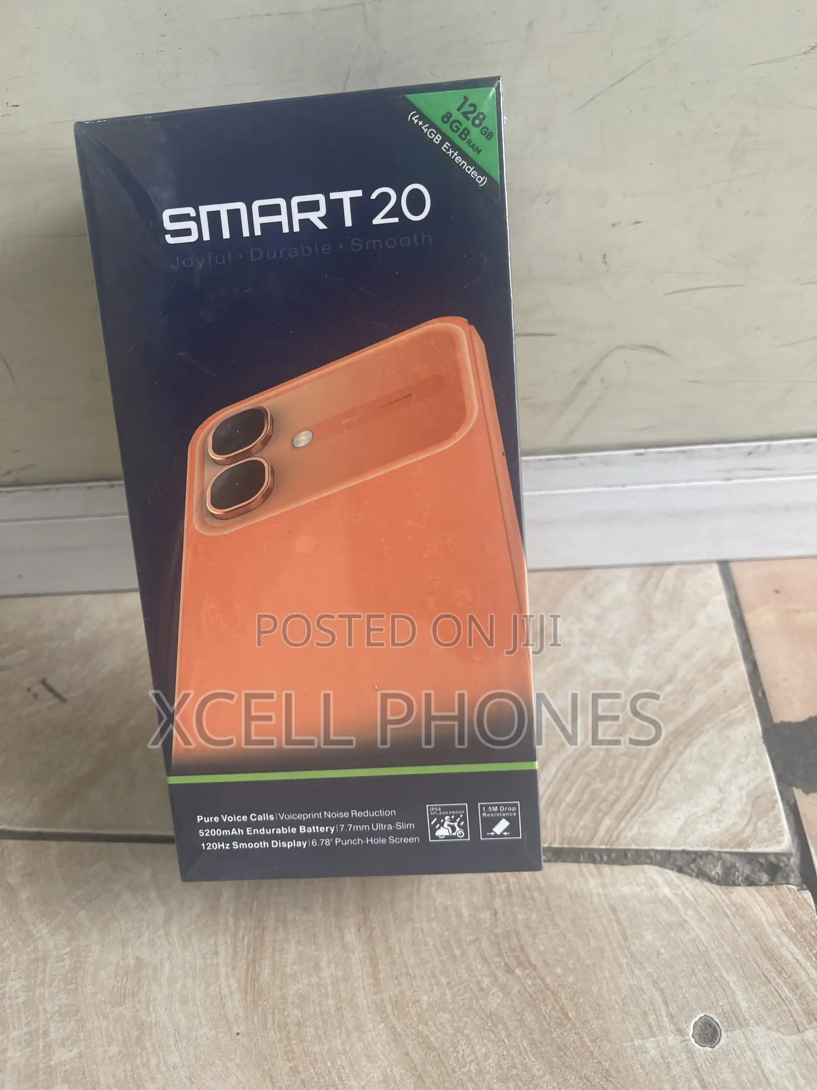 New Infinix Smart 20 128 GB Black