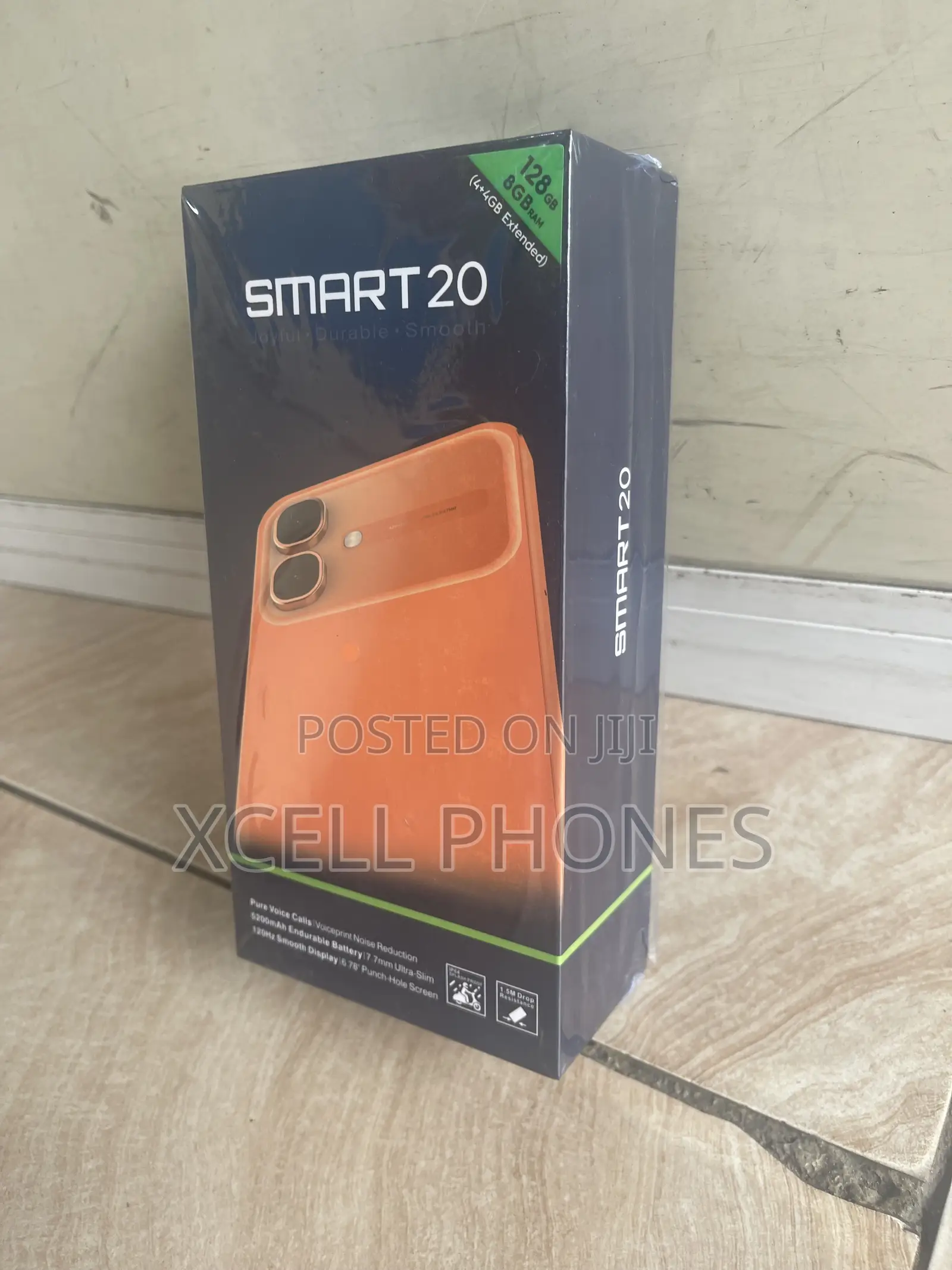 New Infinix Smart 20 128 GB Black