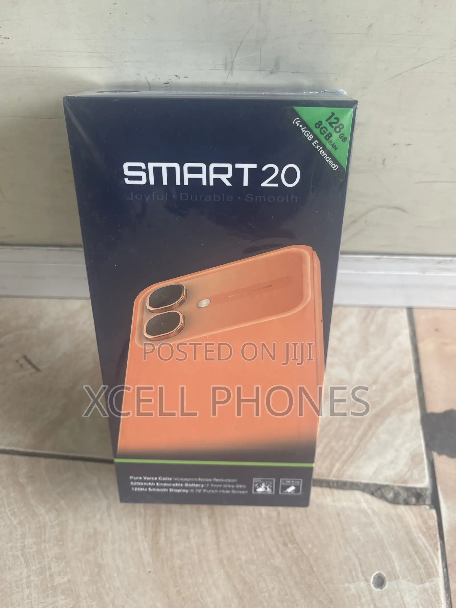 New Infinix Smart 20 128 GB Black