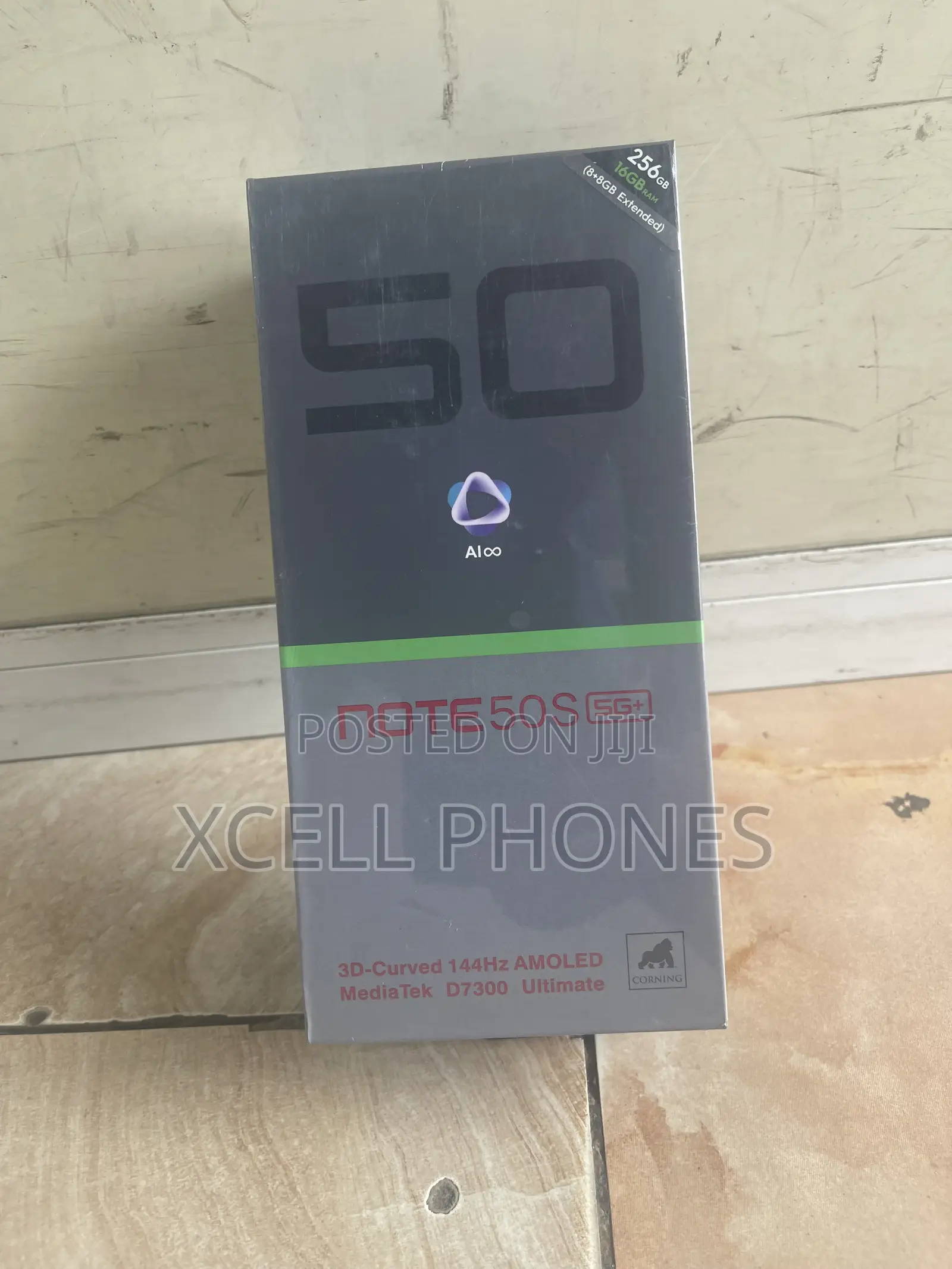 New Infinix Note 50s 256 GB Gray