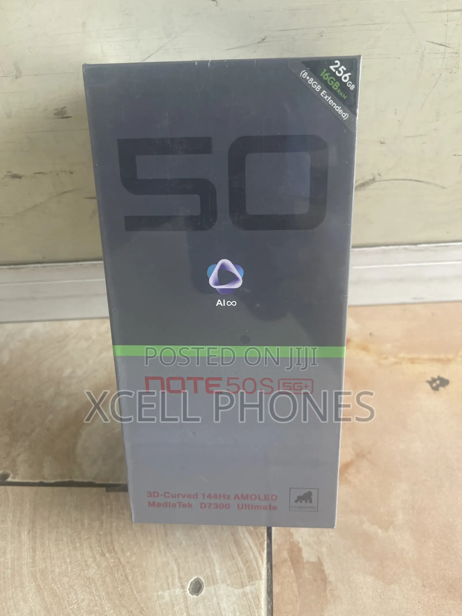 New Infinix Note 50s 256 GB Gray