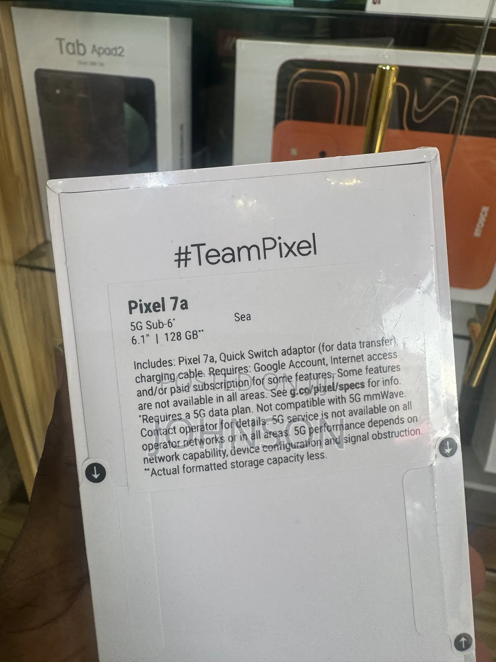 New Google Pixel 7a 128 GB Blue