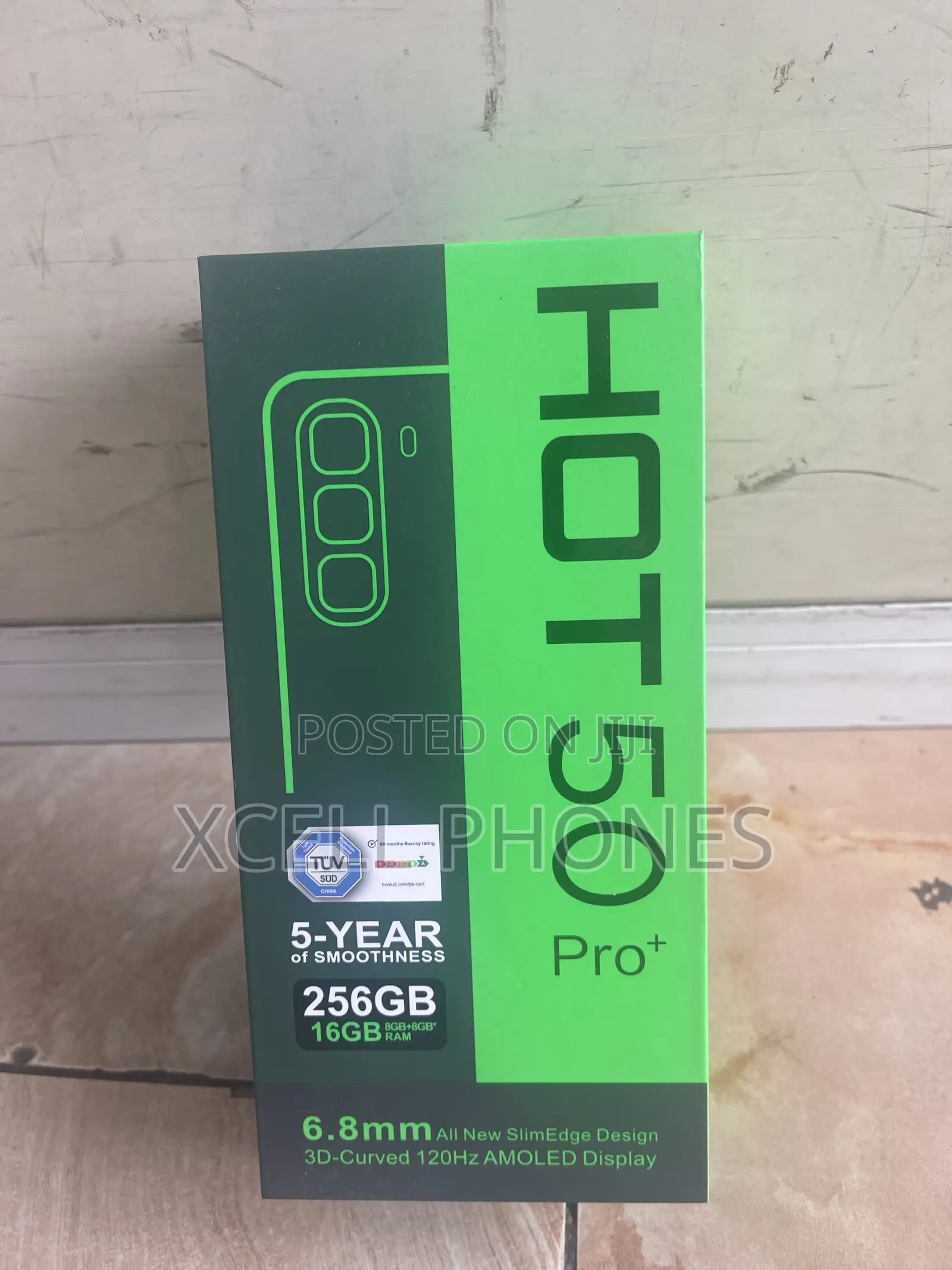 New Infinix Hot 50 Pro+ 4G 256 GB Black