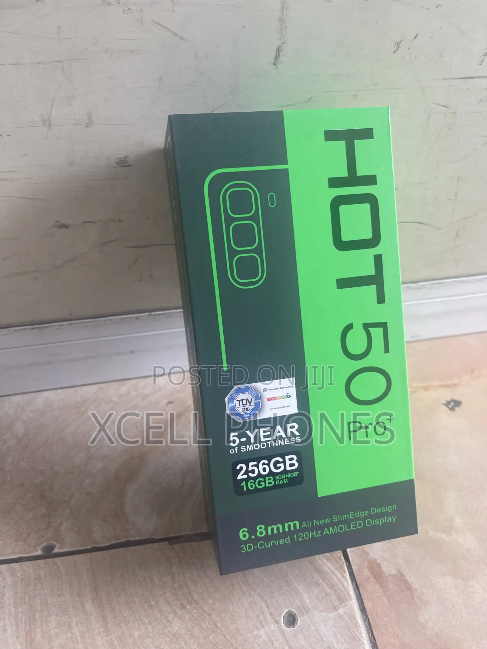 New Infinix Hot 50 Pro+ 4G 256 GB Black