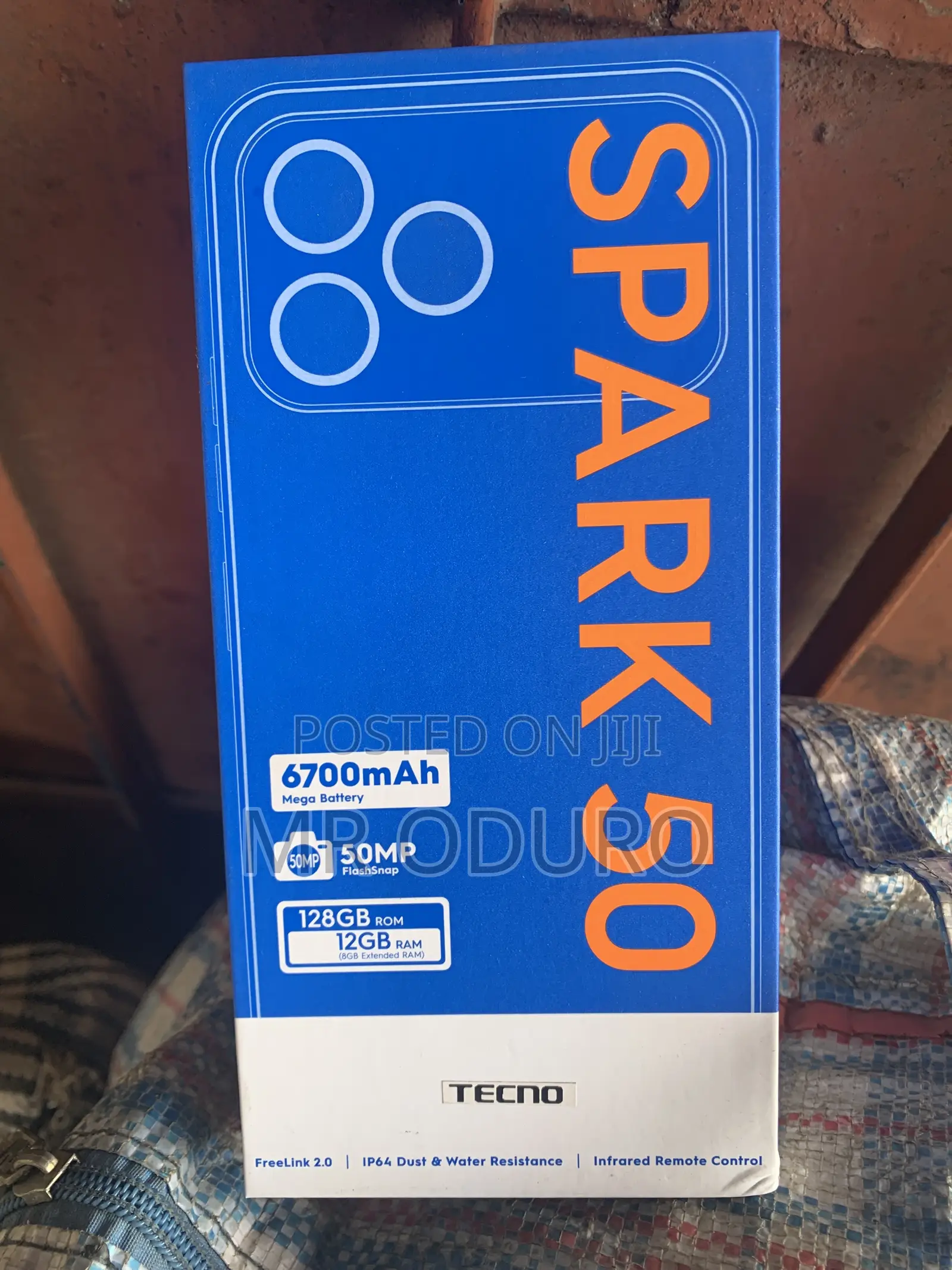 New Tecno Spark 50 128 GB Orange