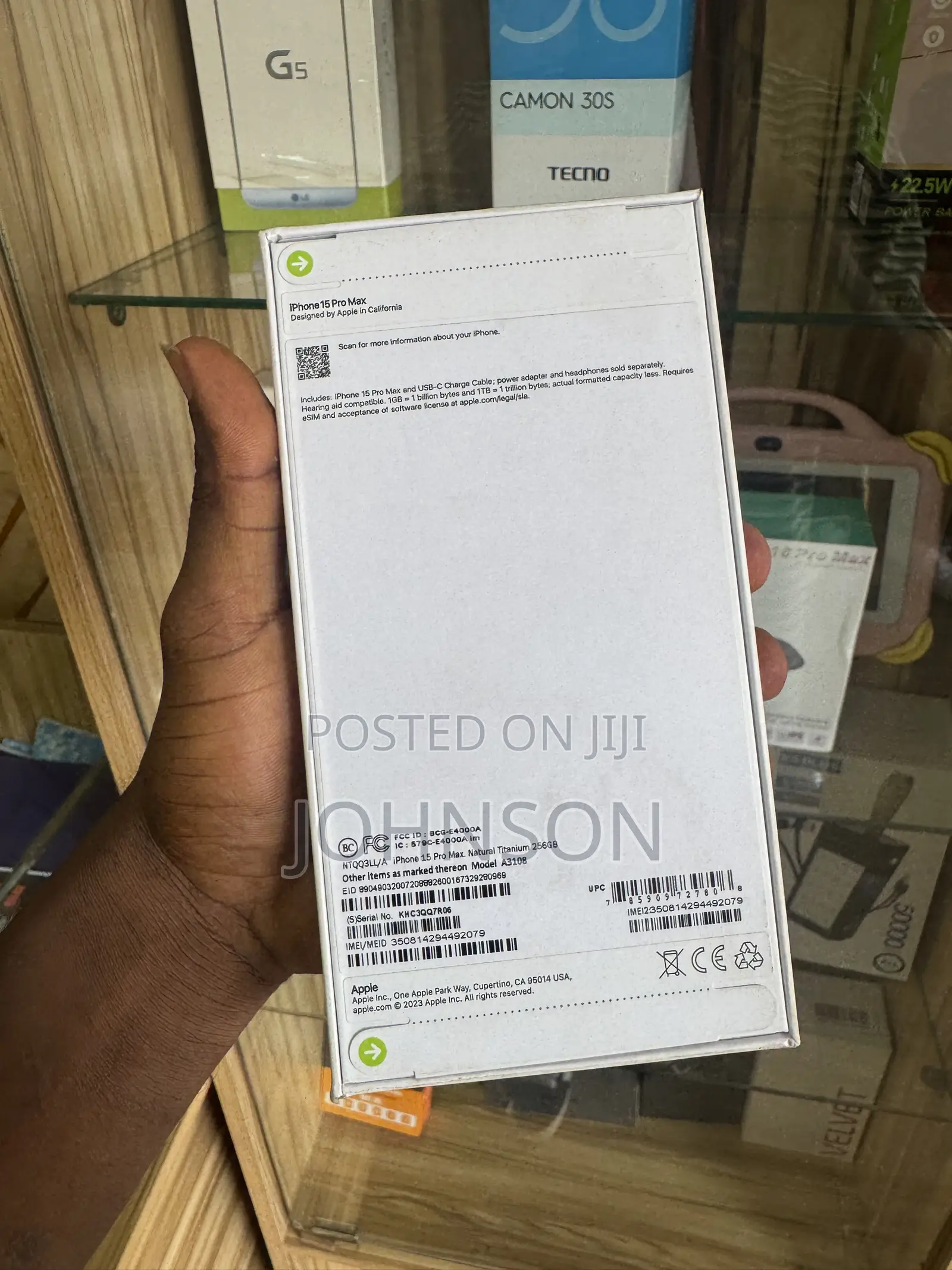Apple iPhone 15 Pro Max 256 GB Gray
