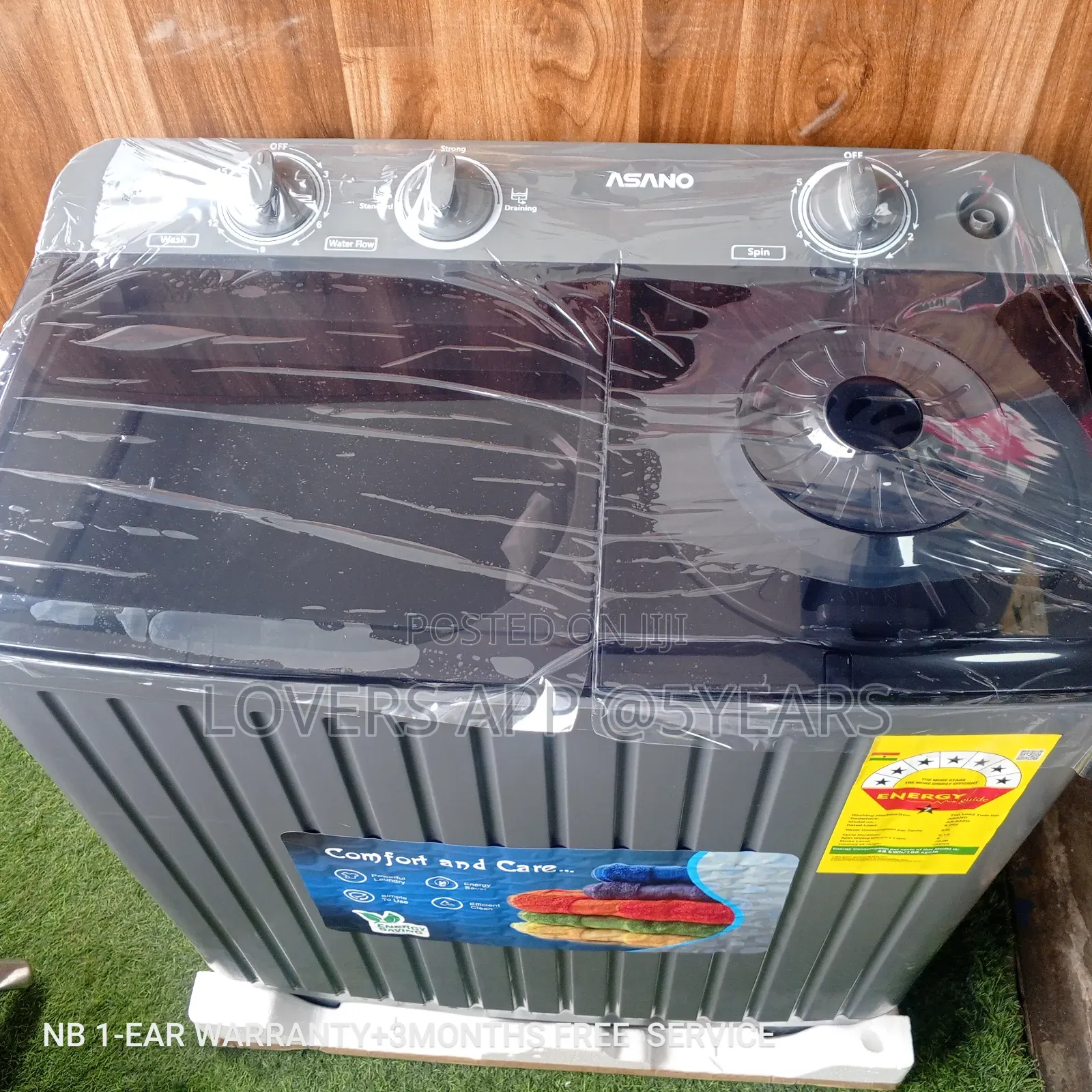 Real Wash 8kg Washing Machine Energy Washing Machine