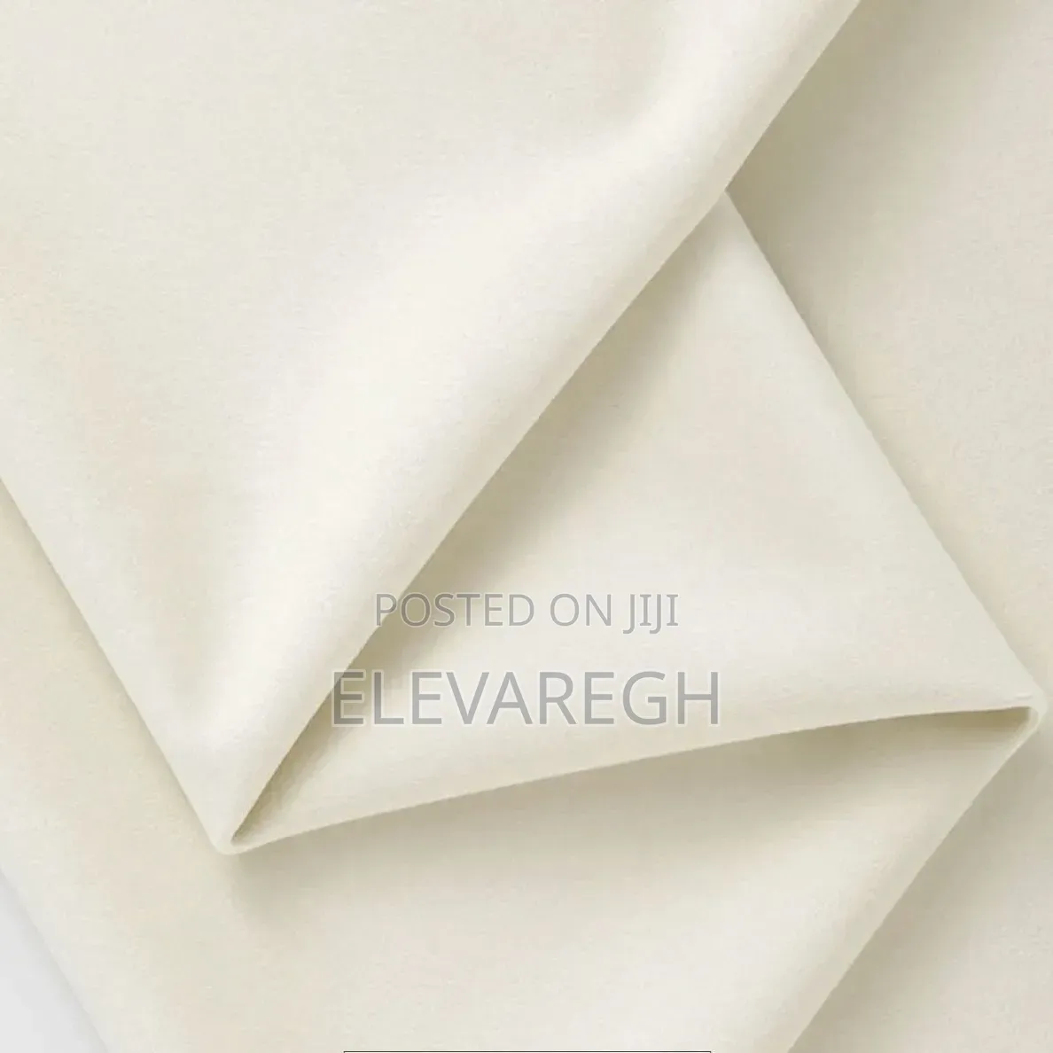 Dutch Velvet Solid Scuba Fabric(Ghc140 for 3 Yards)