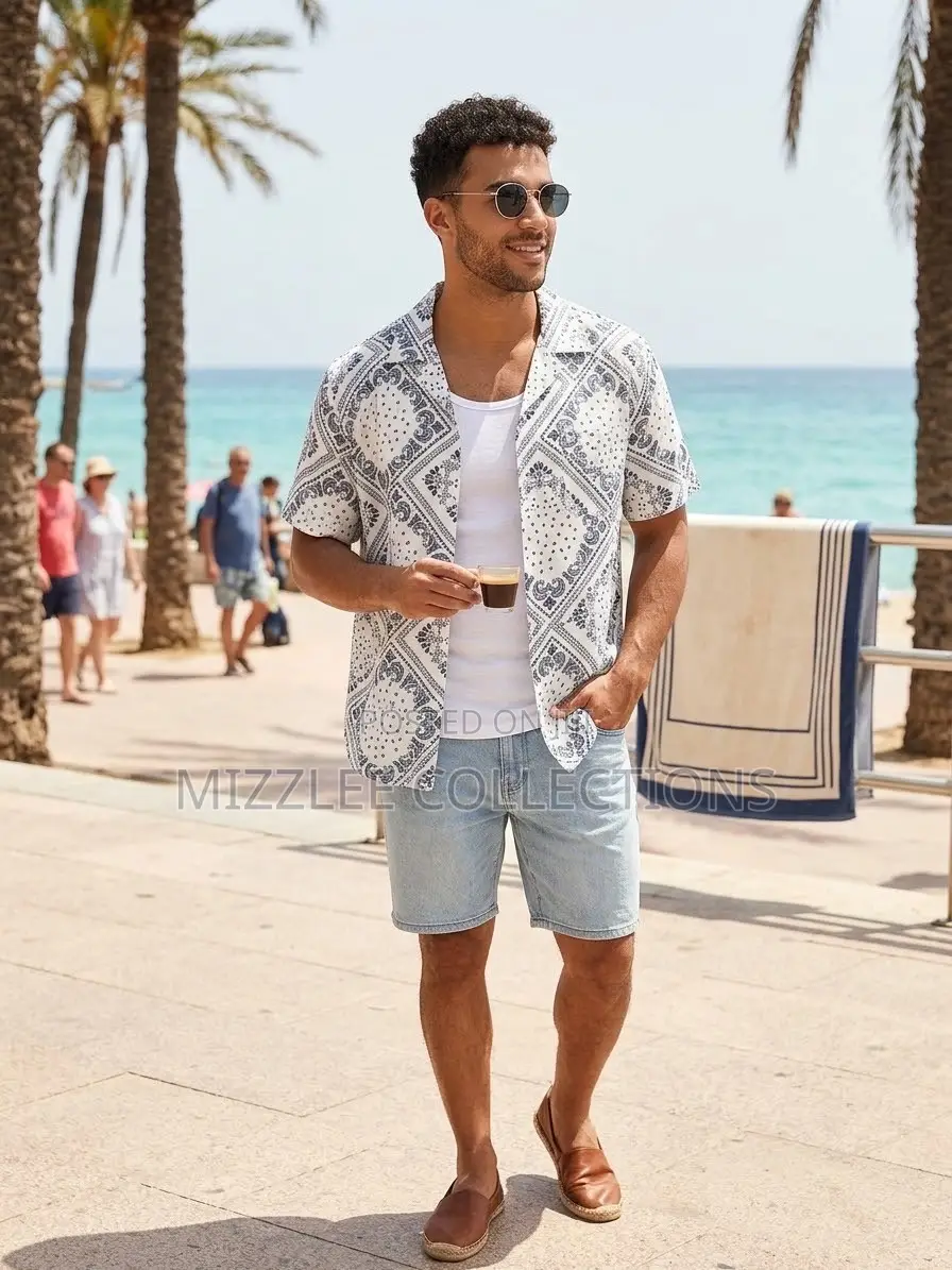 Quality Vintage Shirt for Men M-3xl