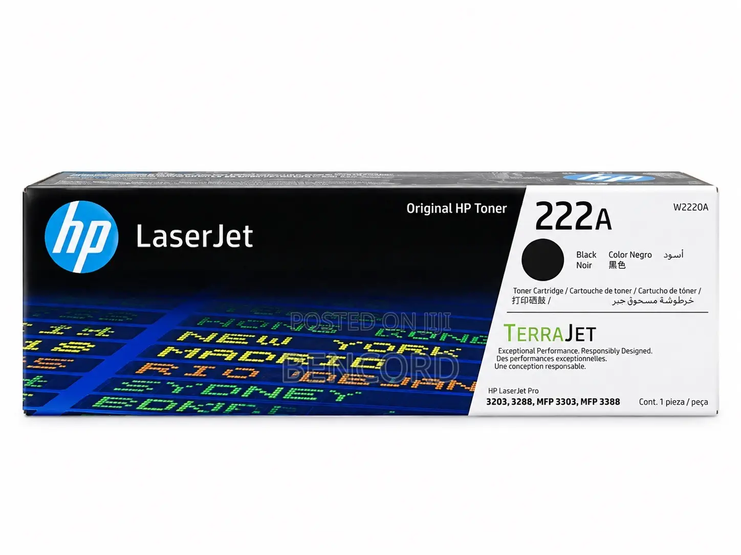 HP 222a Original Black Toner