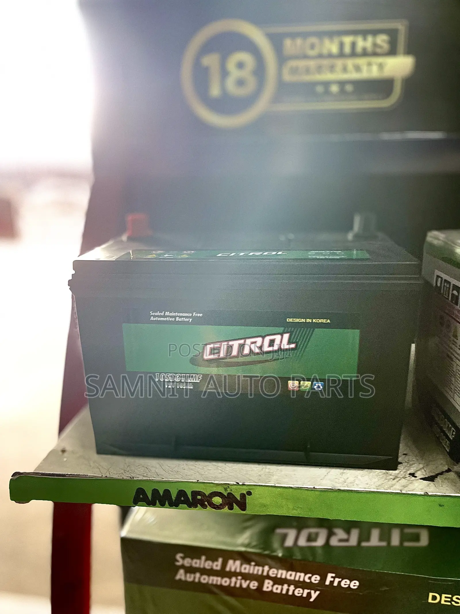 Citrol 17 Plate Battery