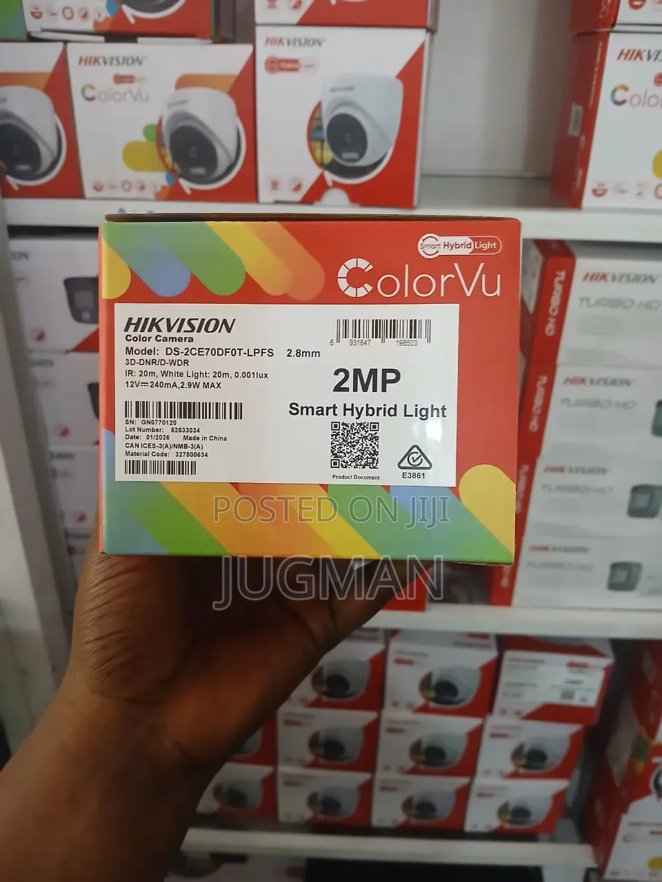 Hikvision 2MP ColorVu,Bullet