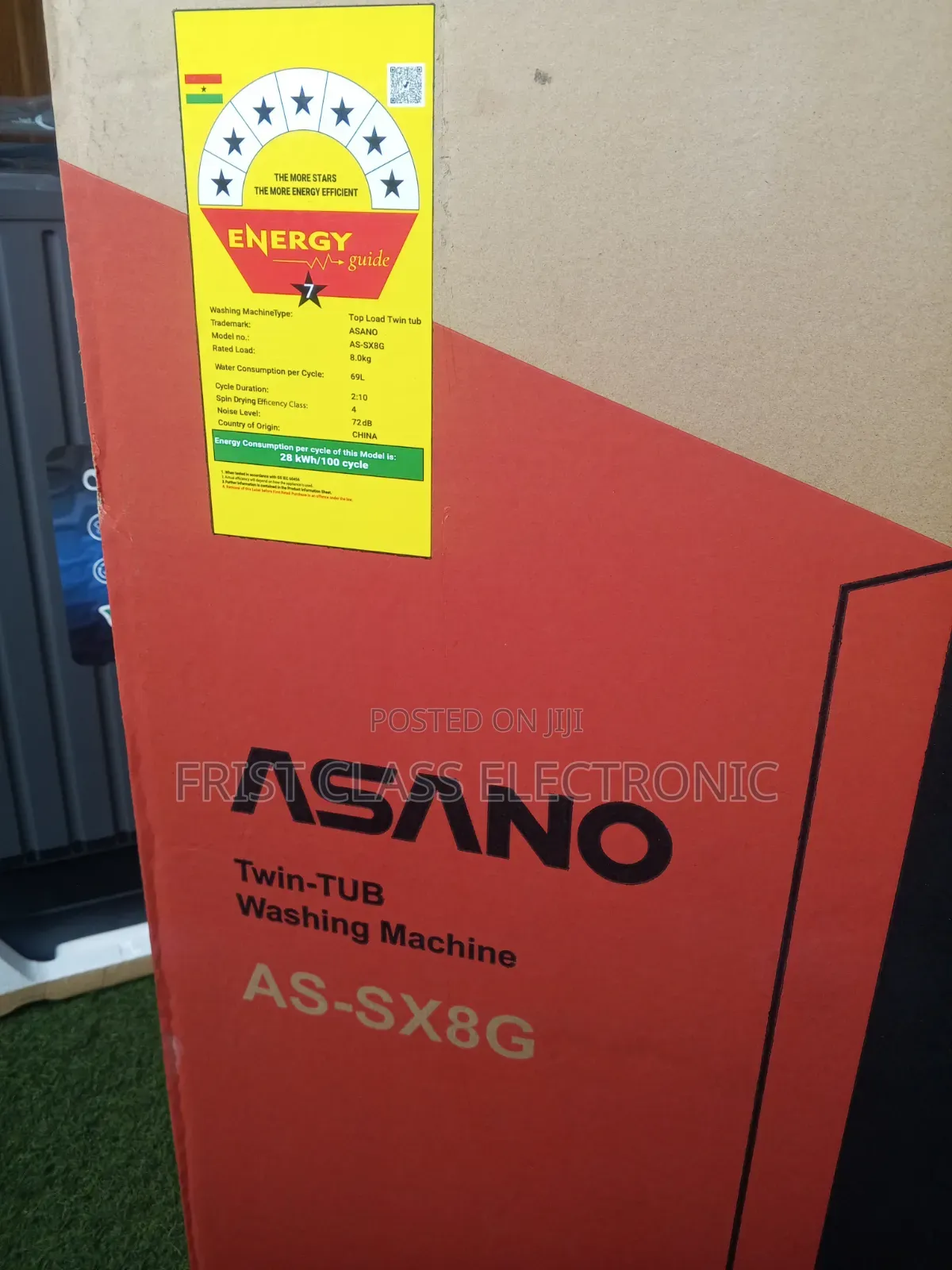 Brand New Asano 8kg Washing Machine
