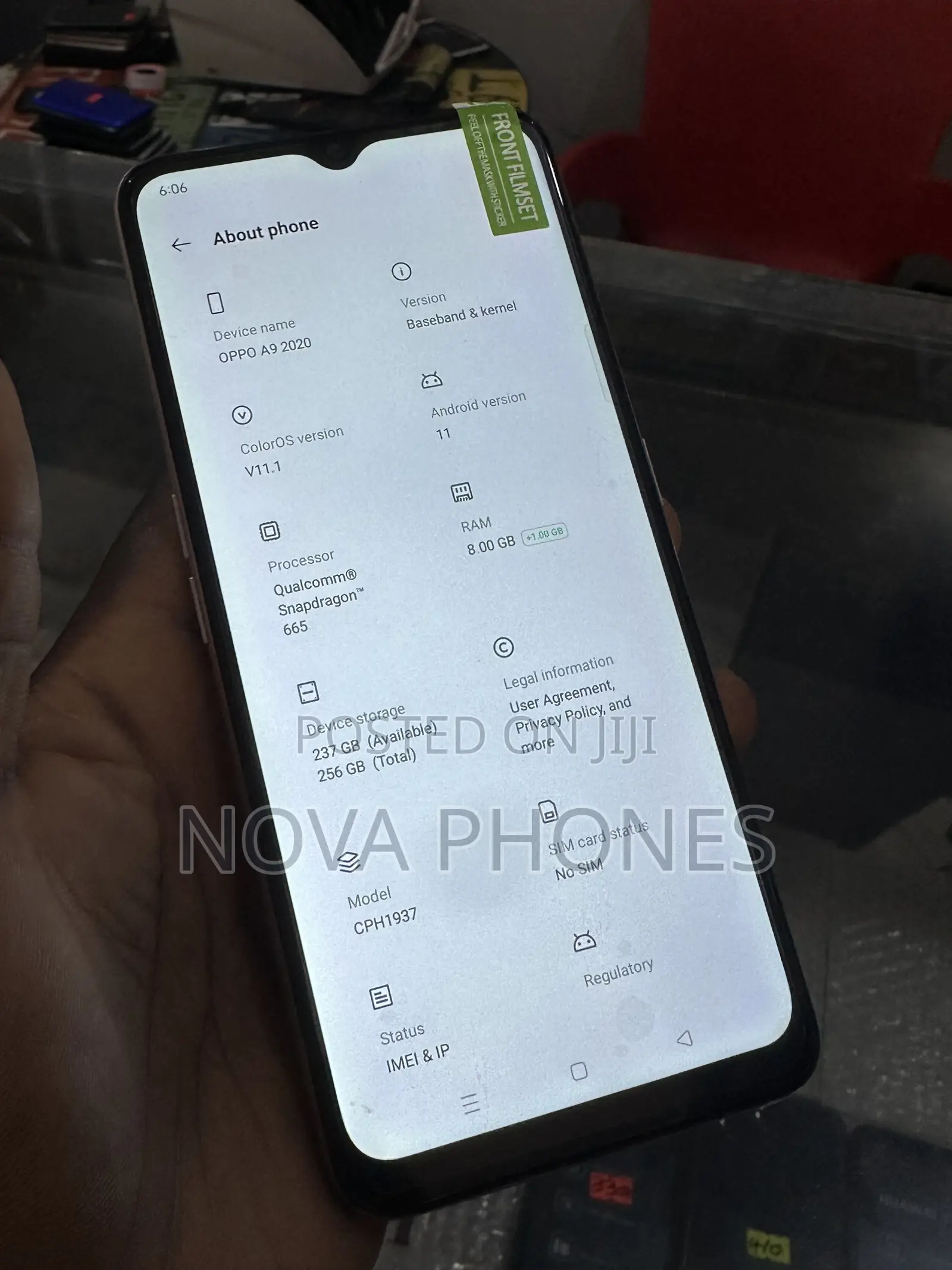 Oppo A9 128 GB White