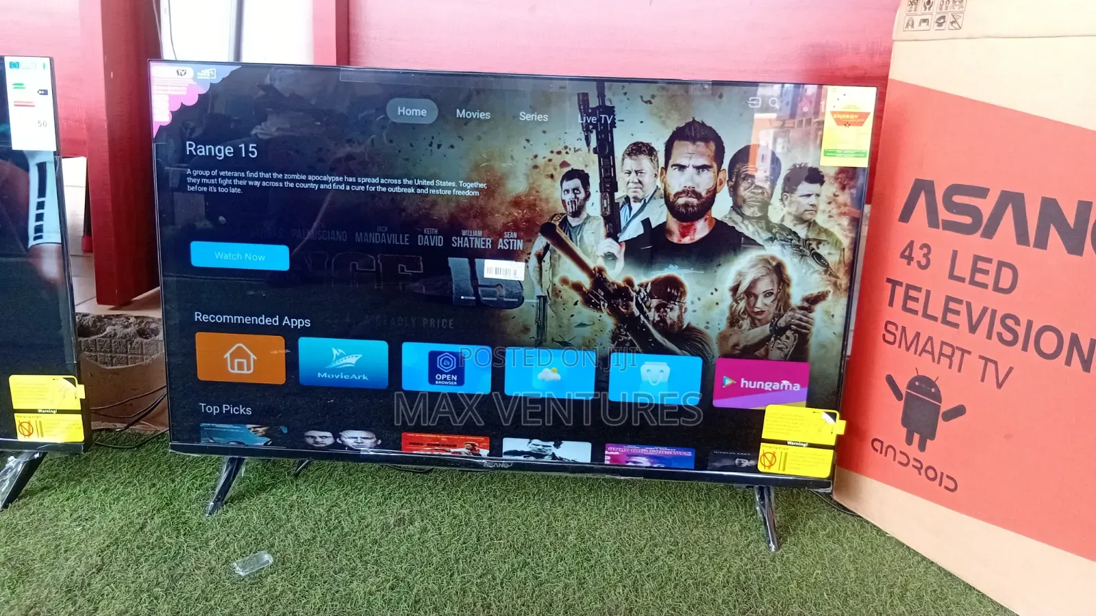 Asano 43-Inch Smart TV – Big Screen, Smart Entertainment 43-Inch