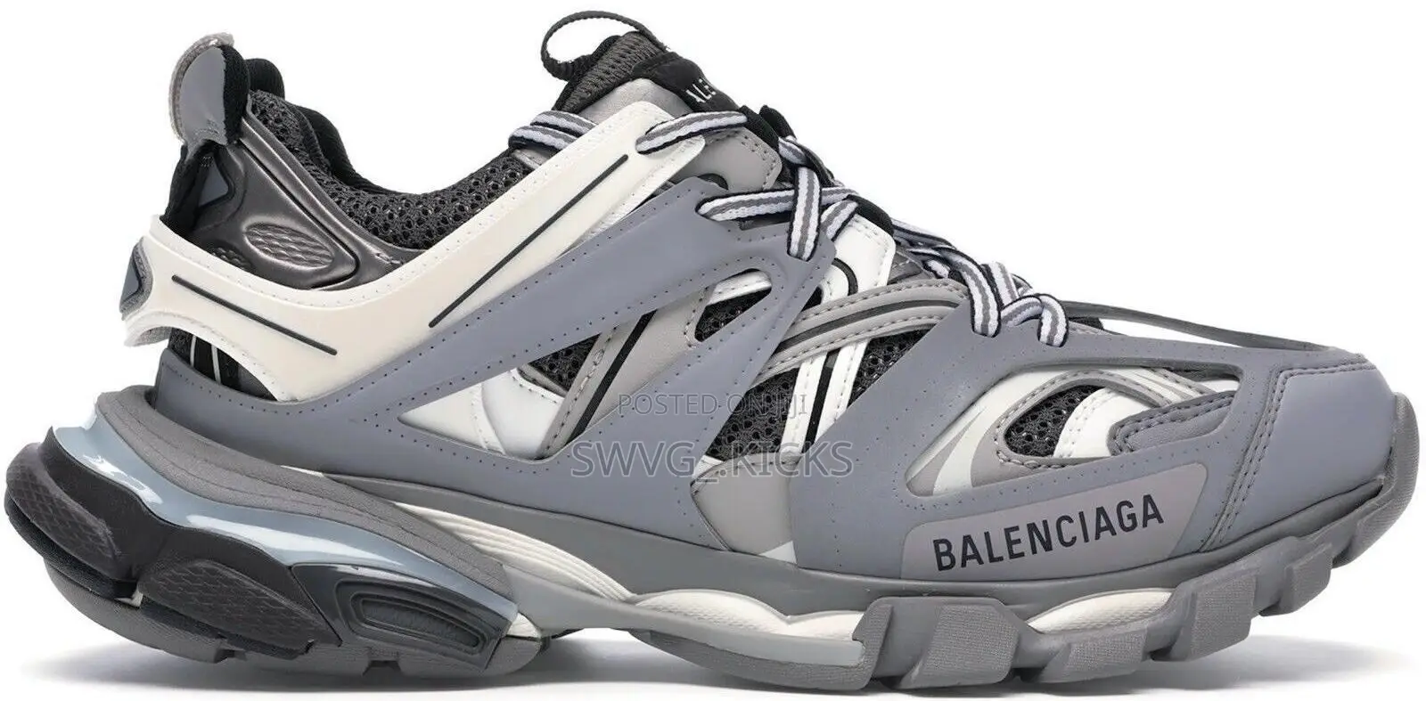 Balenciaga Track Grey White