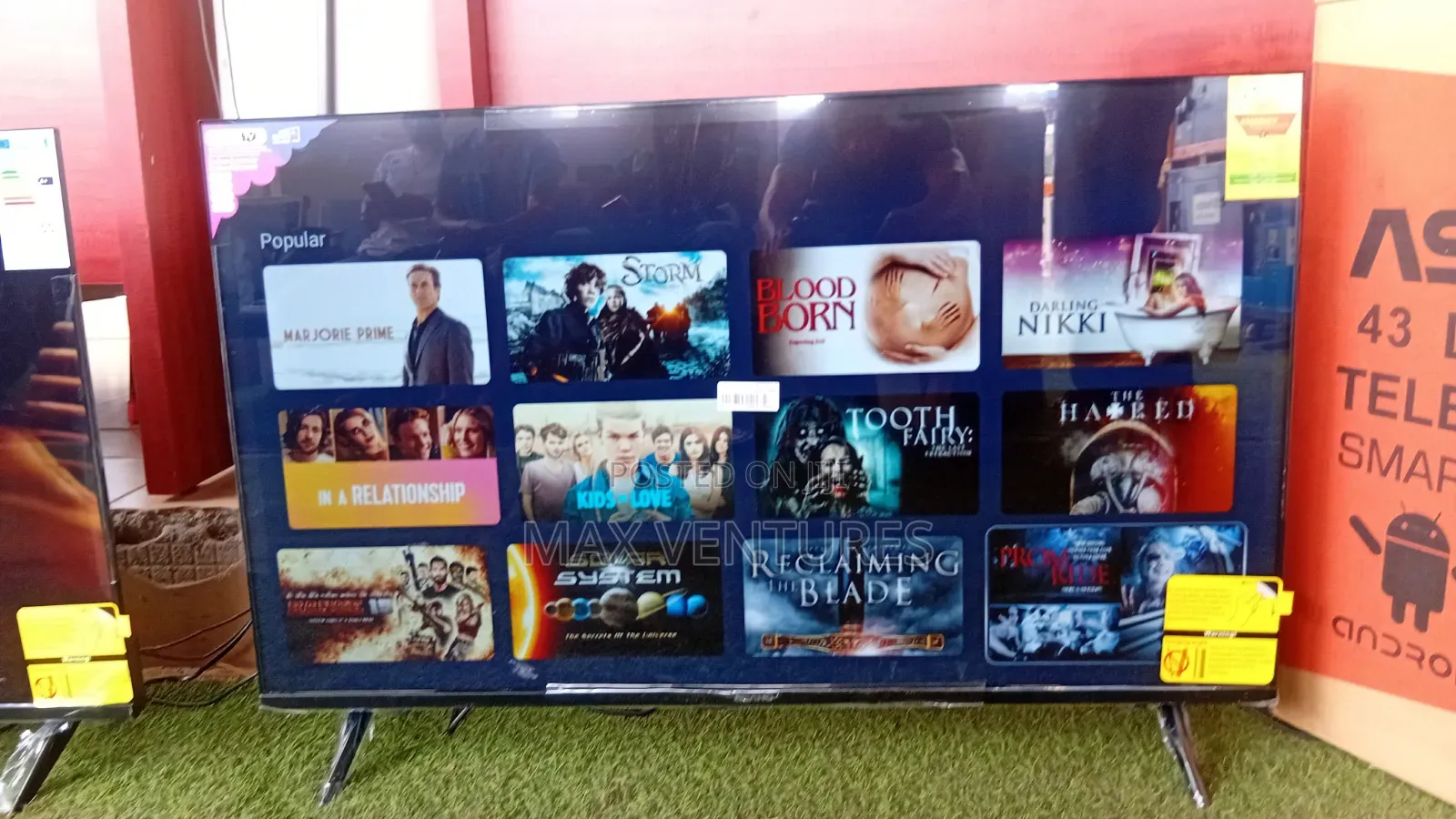 43-Inch Asano Smart TV – Enjoy Your Favourite Shows 43-Inch