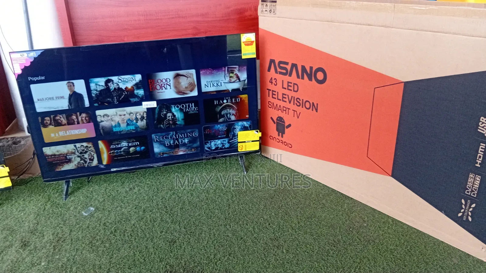 43-Inch Asano Smart TV – Enjoy Your Favourite Shows 43-Inch