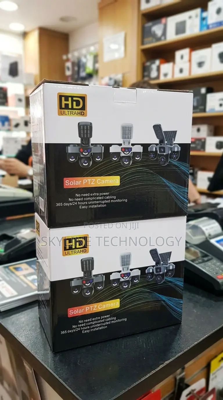 $G HD UltraHD Solar PTZ Camera.