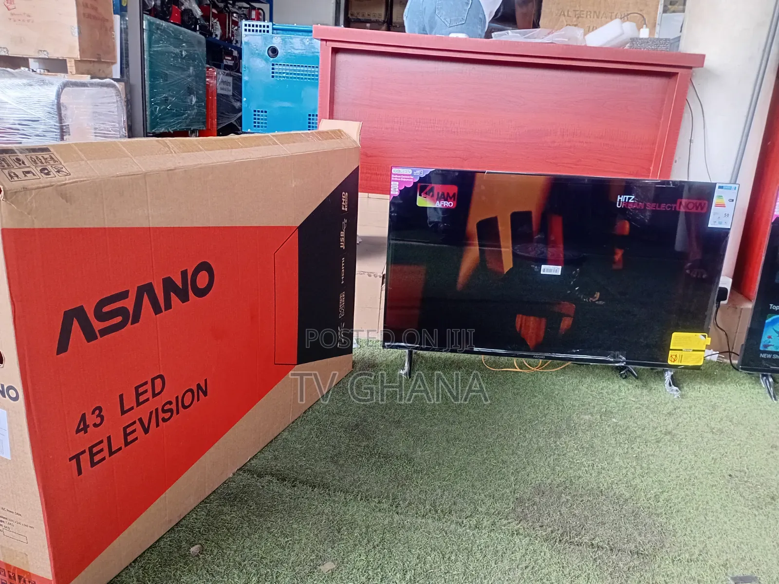 Asano 43 Inch Big Screen LED TV – Clear Digital Display Premium 43