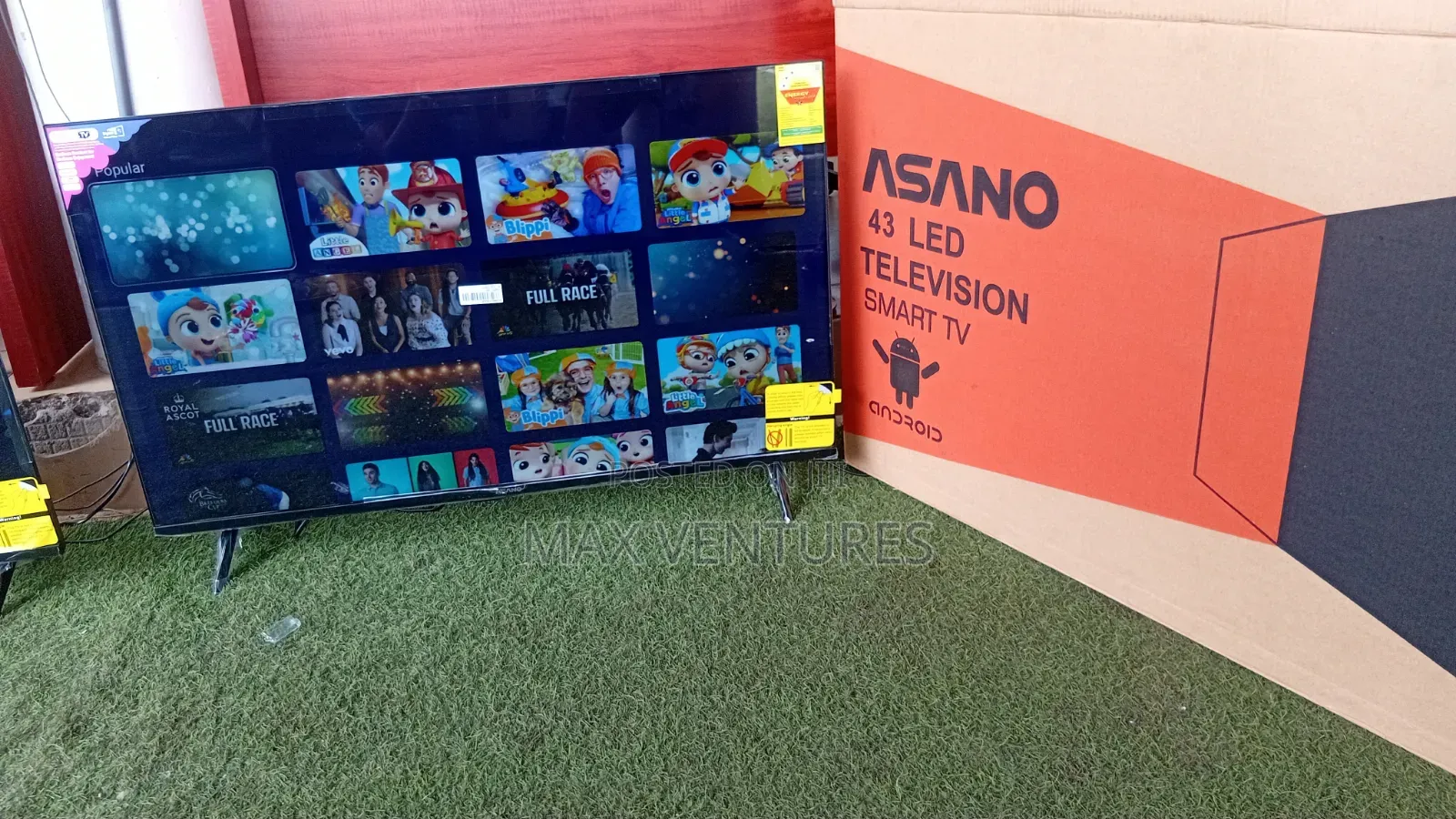 Asano Smart TV 43-Inch – Stunning Picture Quality 43-Inch