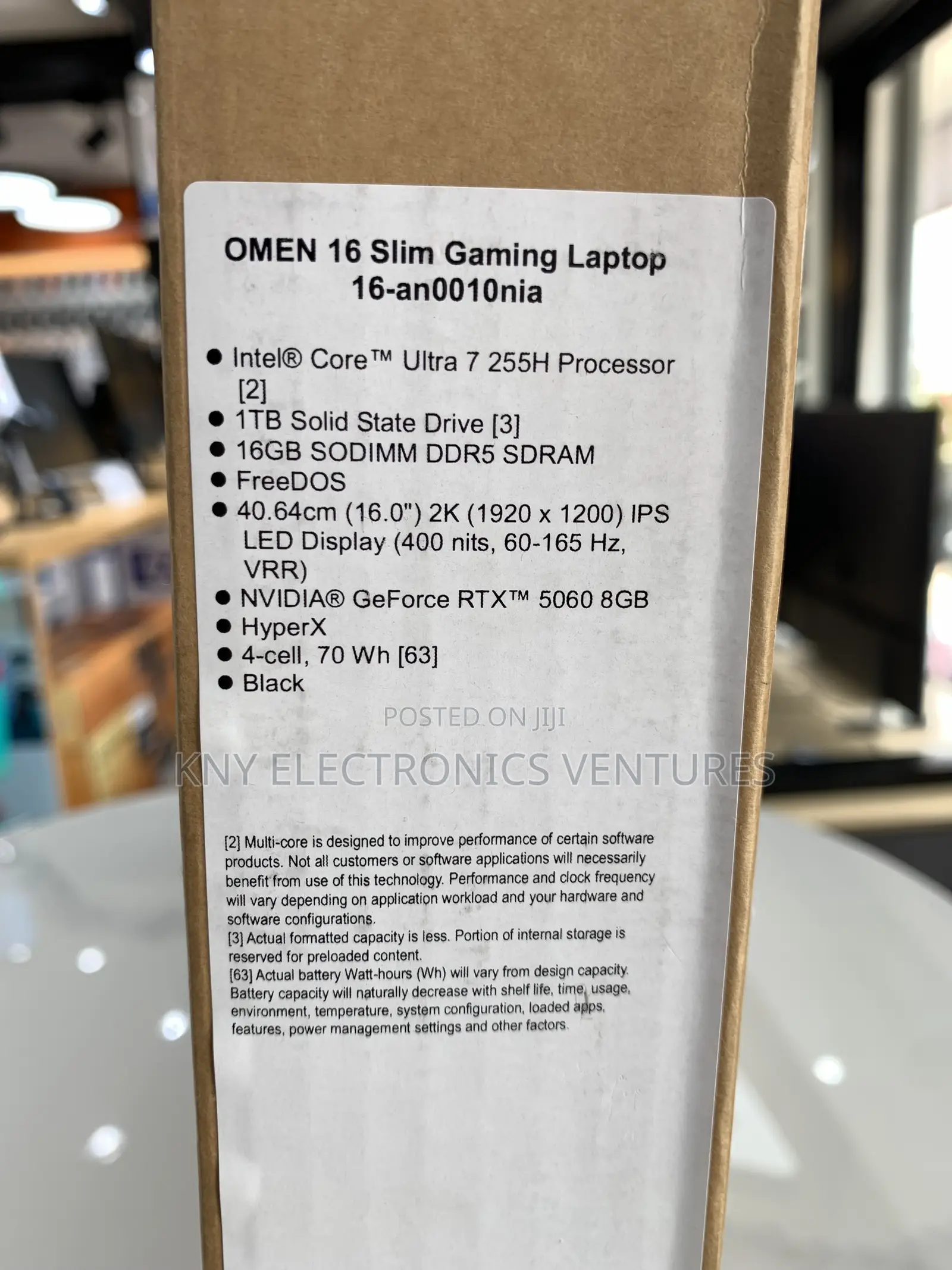 New Laptop HP Omen 16 32GB Intel Core i7 SSD 1T