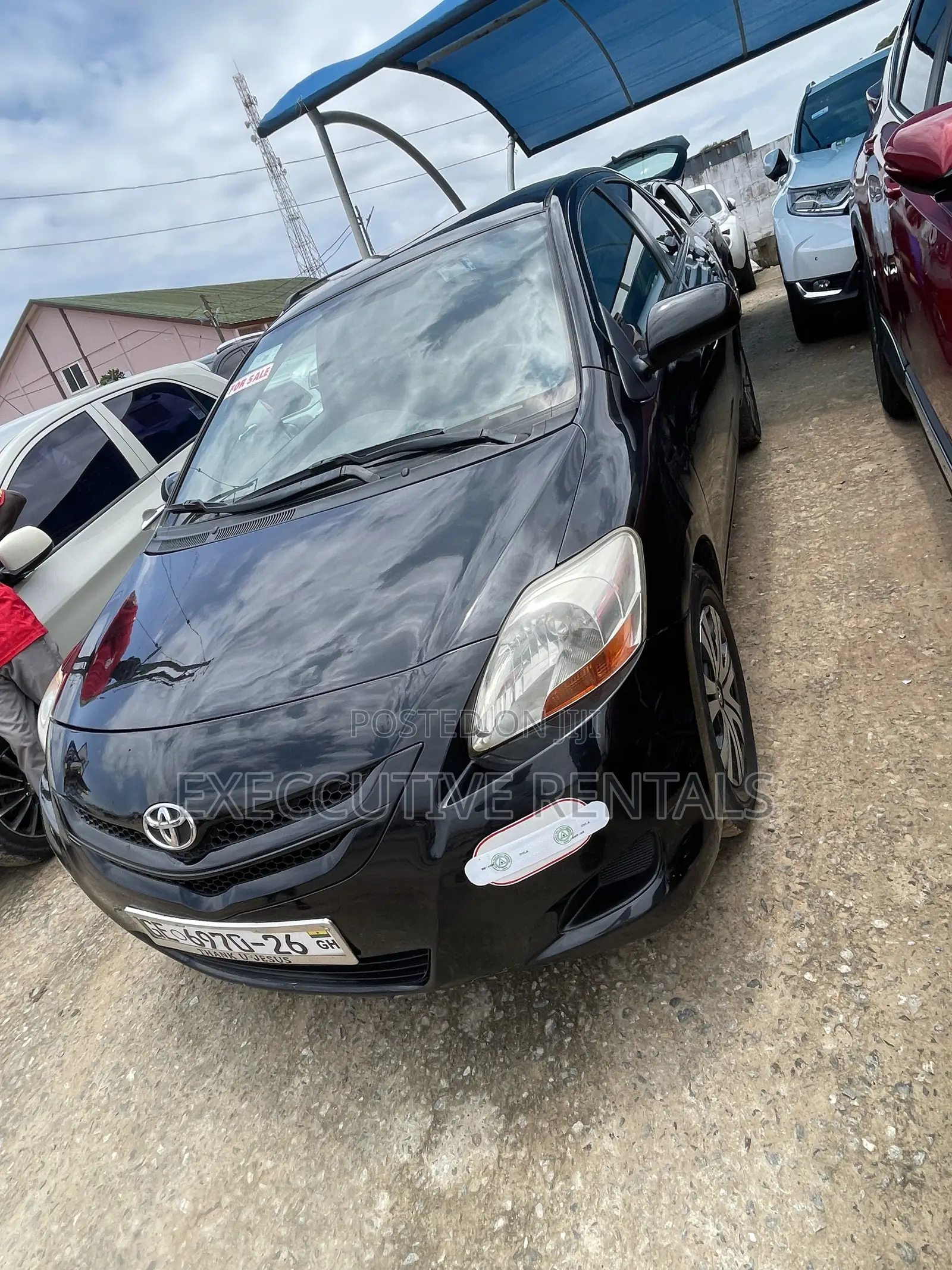 Toyota Yaris 2010 Black