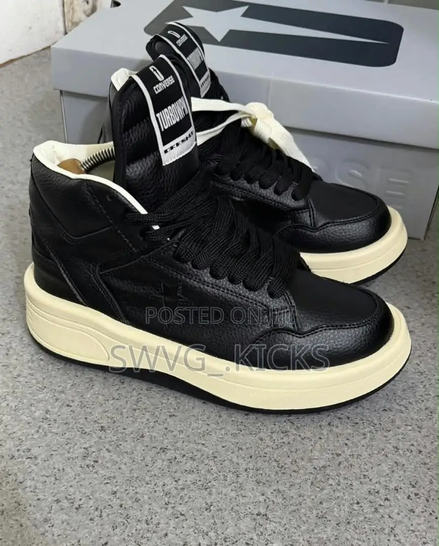 Converse X Rick Owens DRKSHDW TURBOWPN