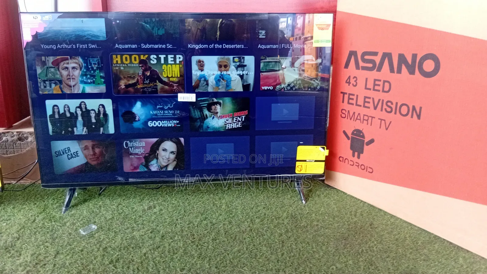 Asano 43” Smart TV – Perfect Home Entertainment 43-Inch