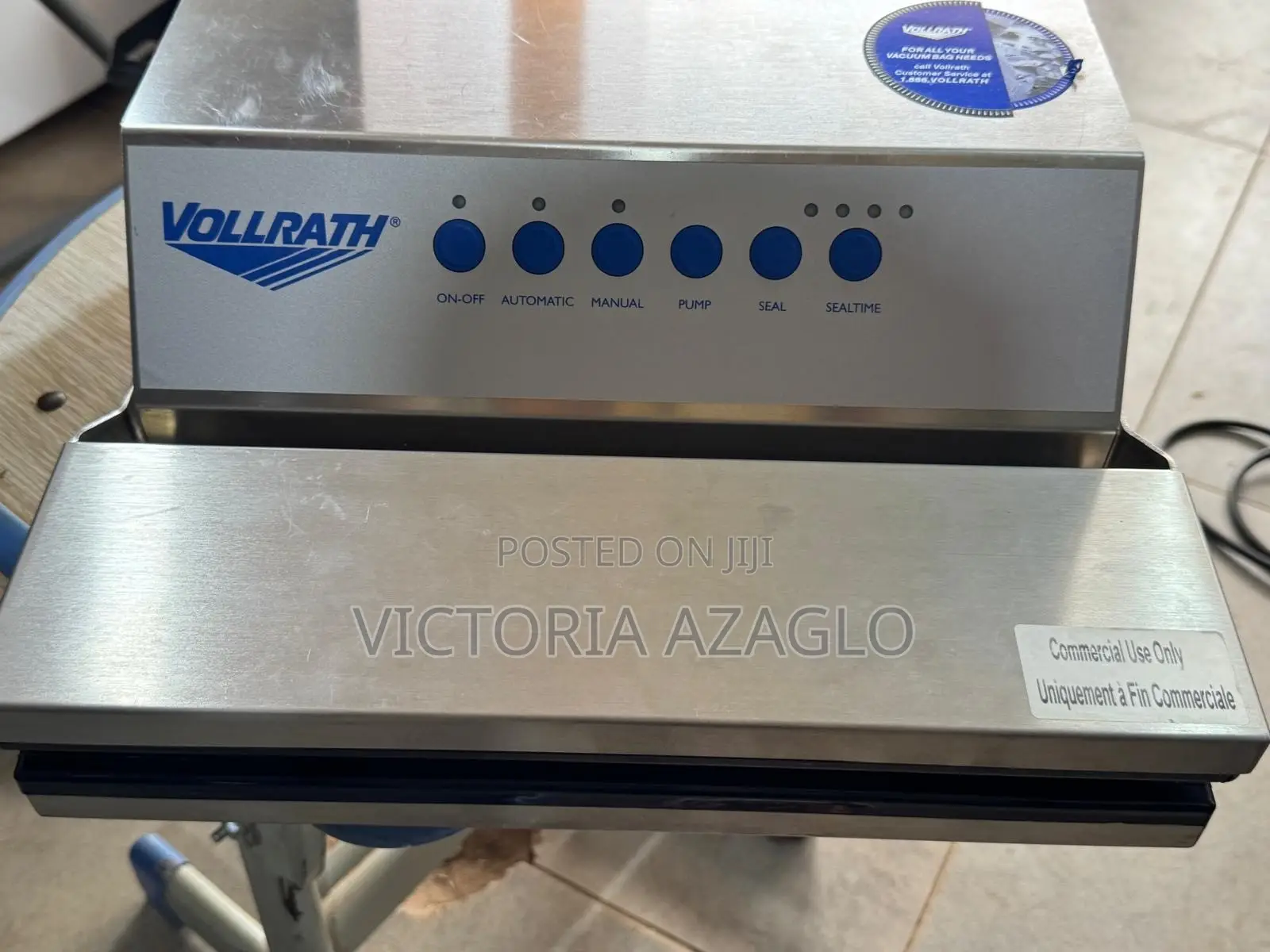 Vollrath 40858 External Vacuum Sealer Machine