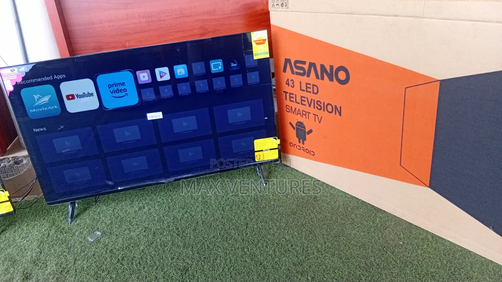 43-Inch Smart TV Asano – Quality Picture Sound 43-Inch
