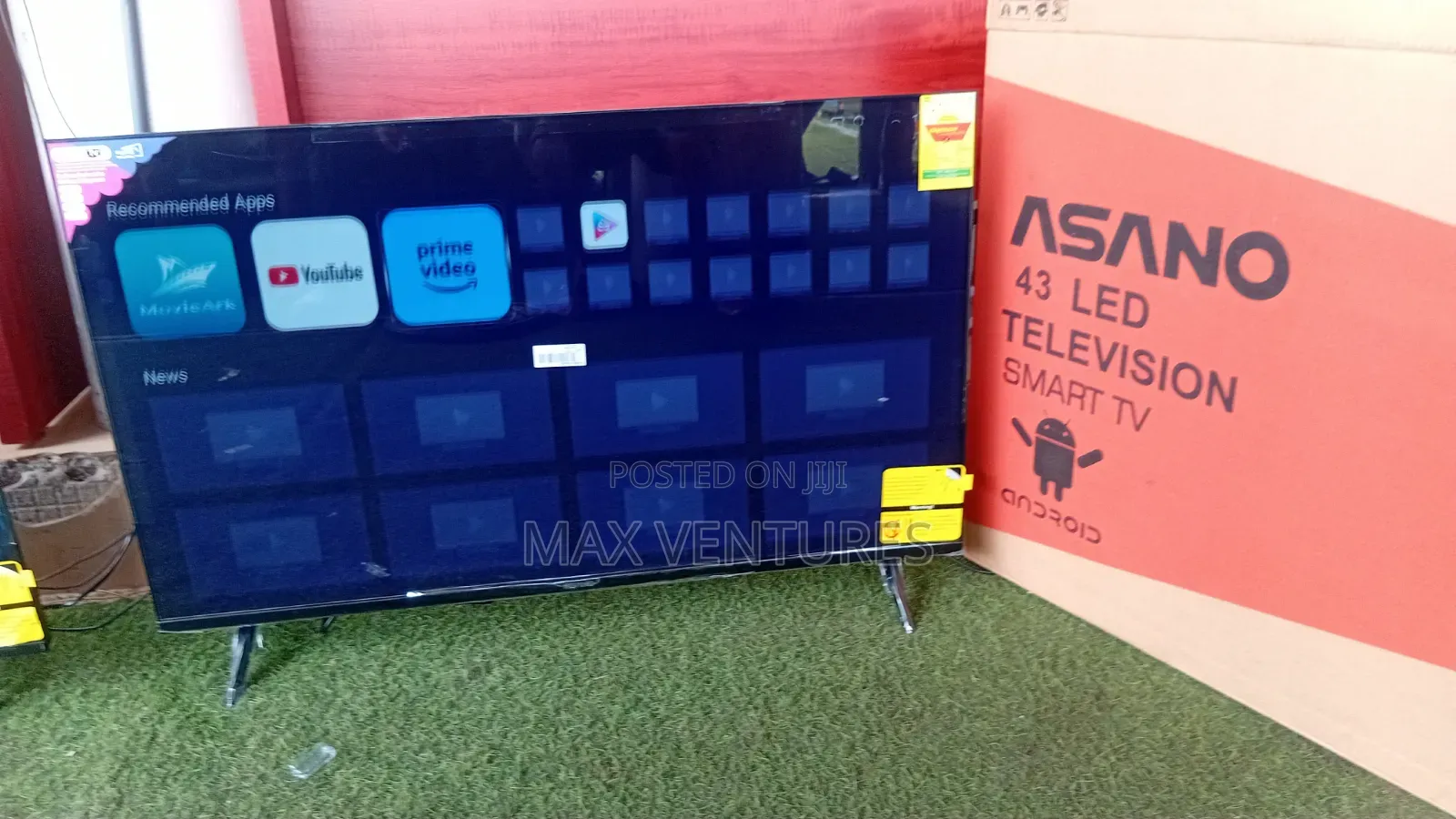 43-Inch Smart TV Asano – Quality Picture Sound 43-Inch