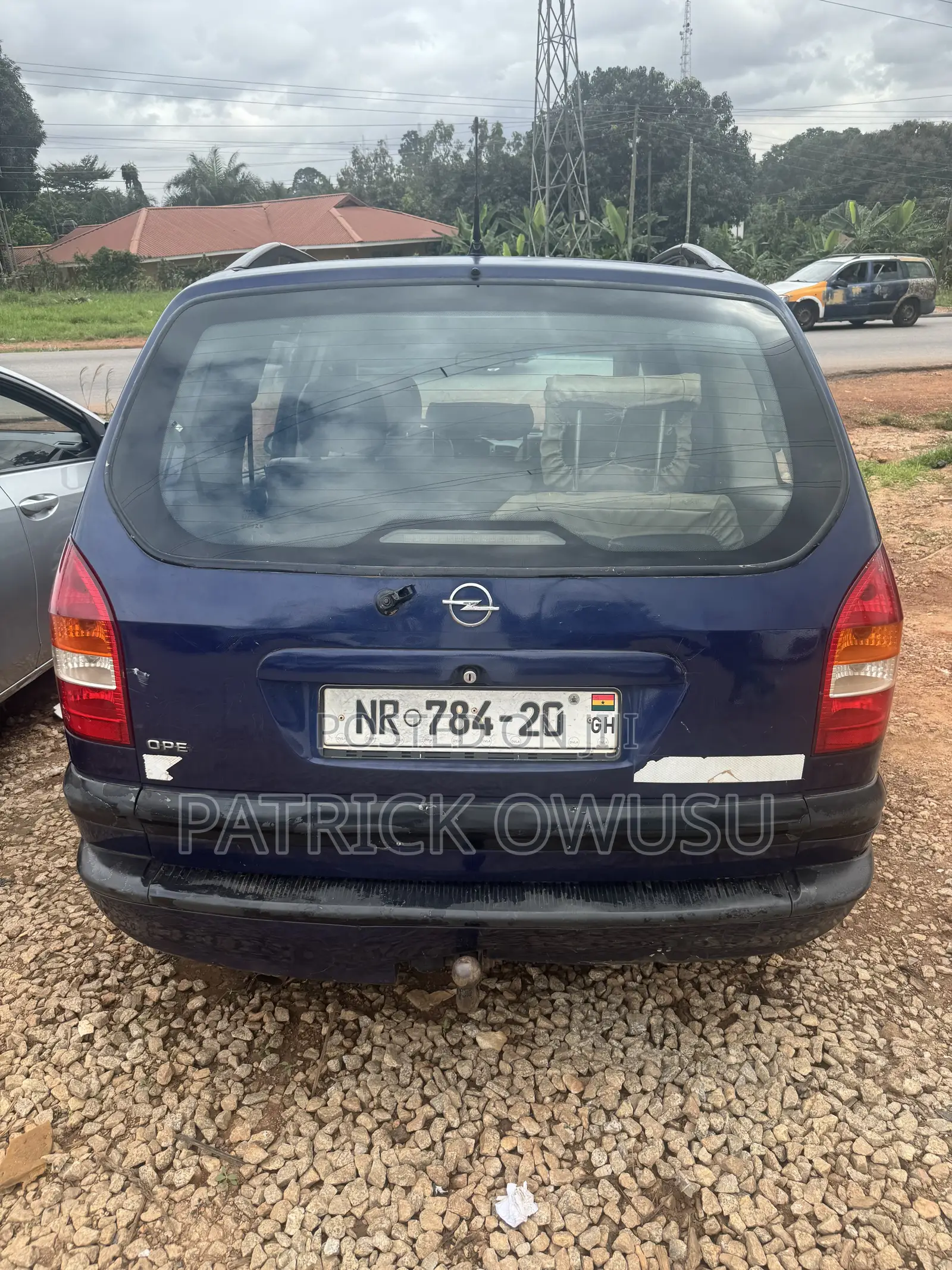 Opel Zafira 2002 Blue
