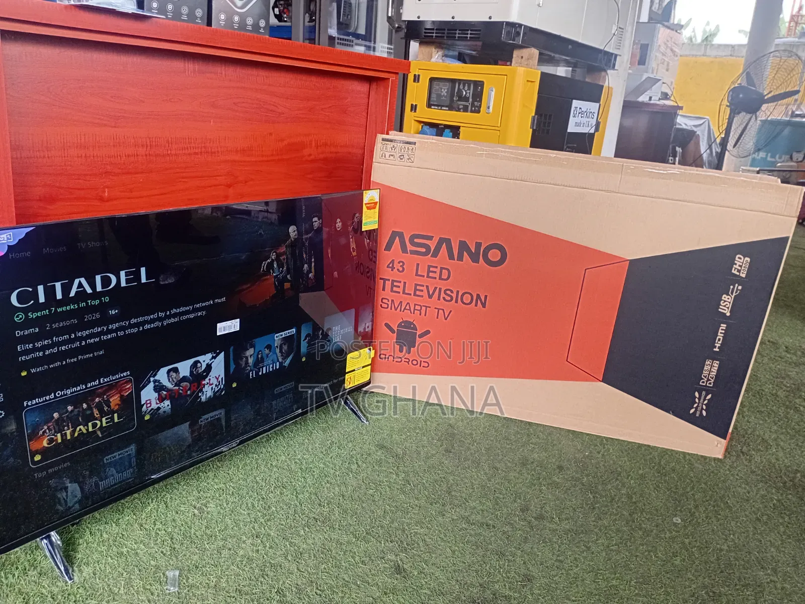 Asano 43 Inch Smart TV – Stunning Picture Quality, Smart Features43tvs