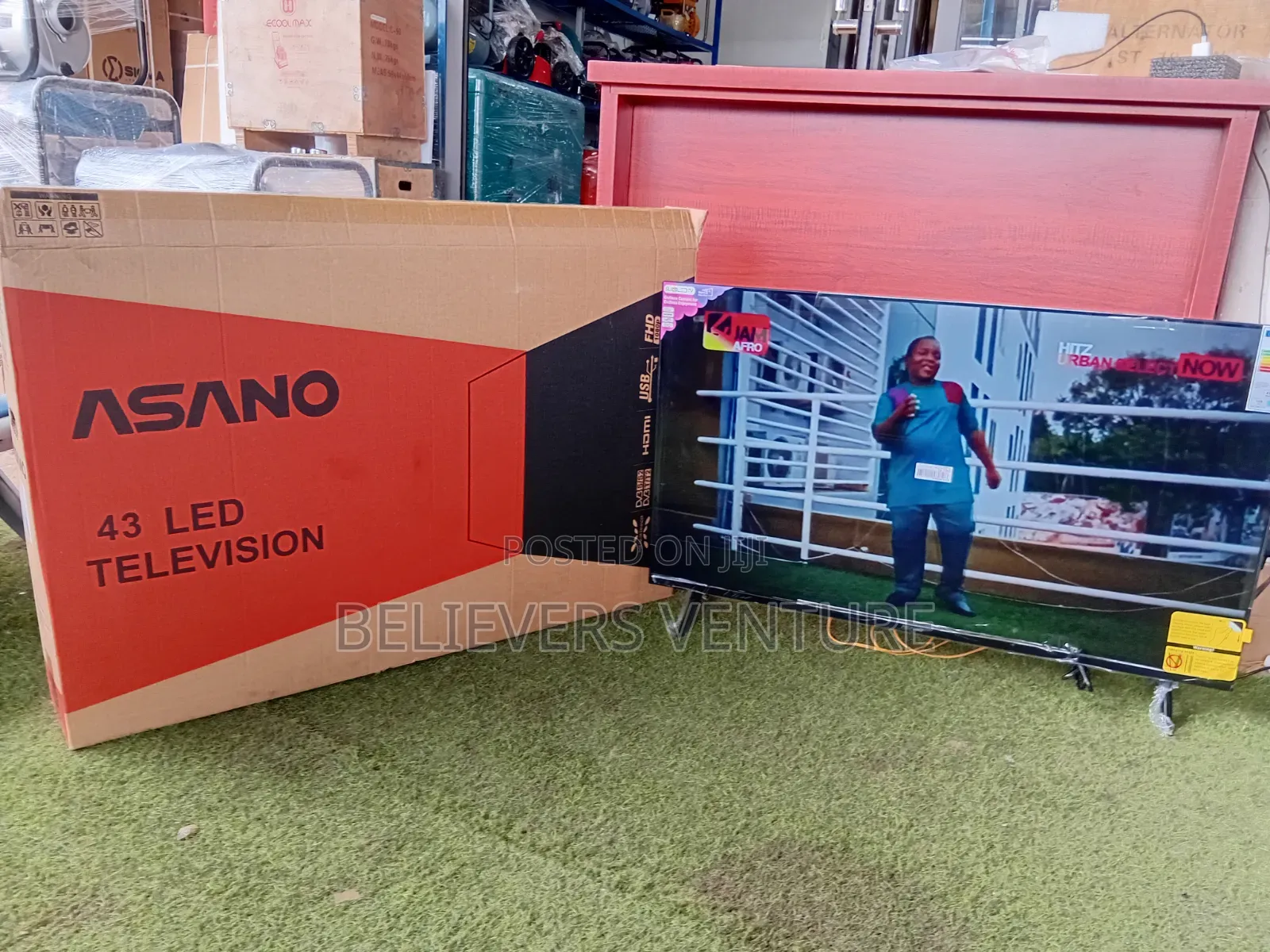 Asano 43 Inches TV – Big Screen, Beautiful Experience