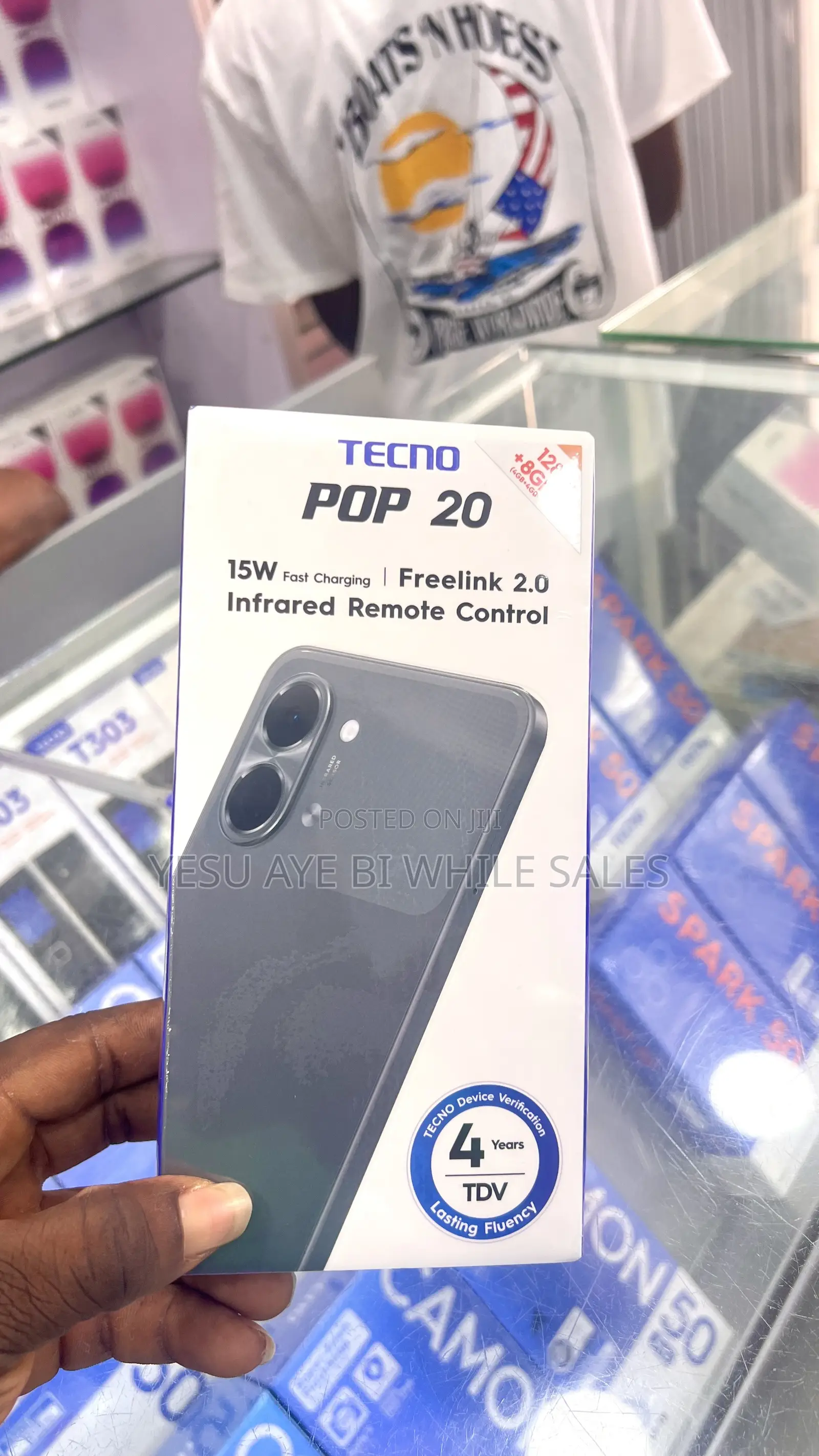 New Tecno Pop 20 128 GB