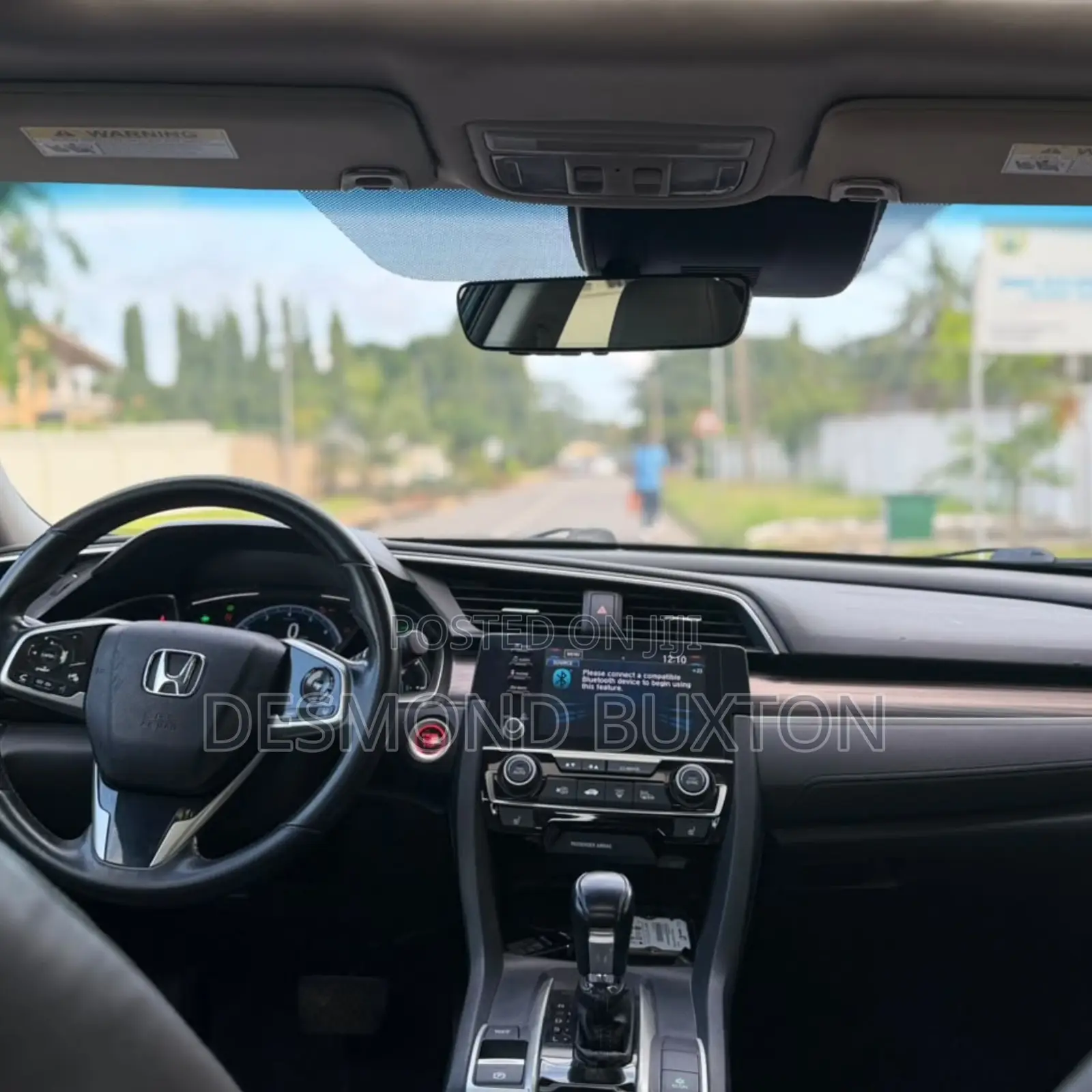 Honda Civic EX-L Sedan 2019 Black