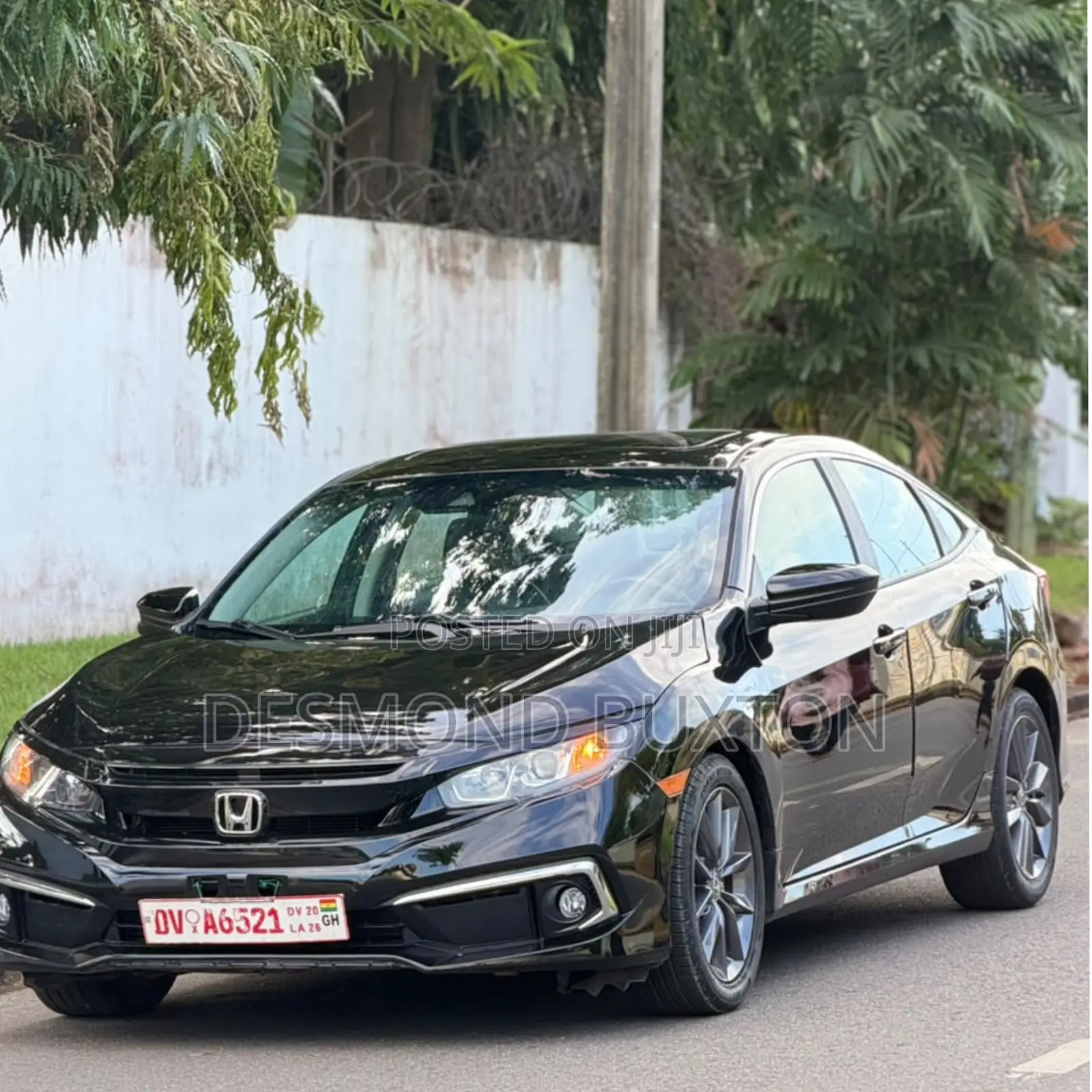 Honda Civic EX-L Sedan 2019 Black