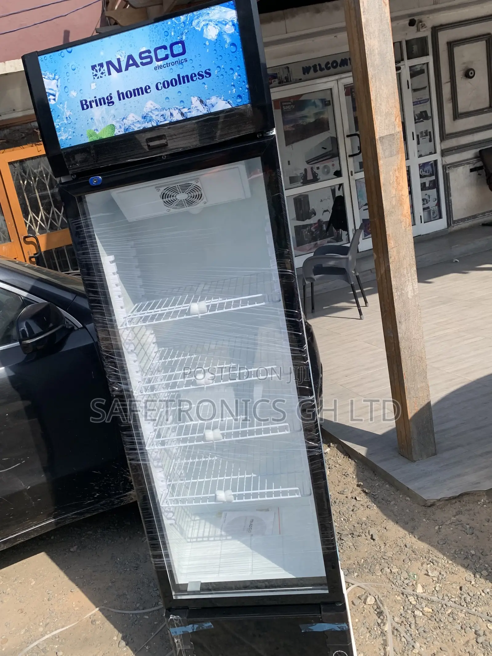 Bag Premium Display Nasco 1 Door Nas-Fl360-1dr 298L Fridge