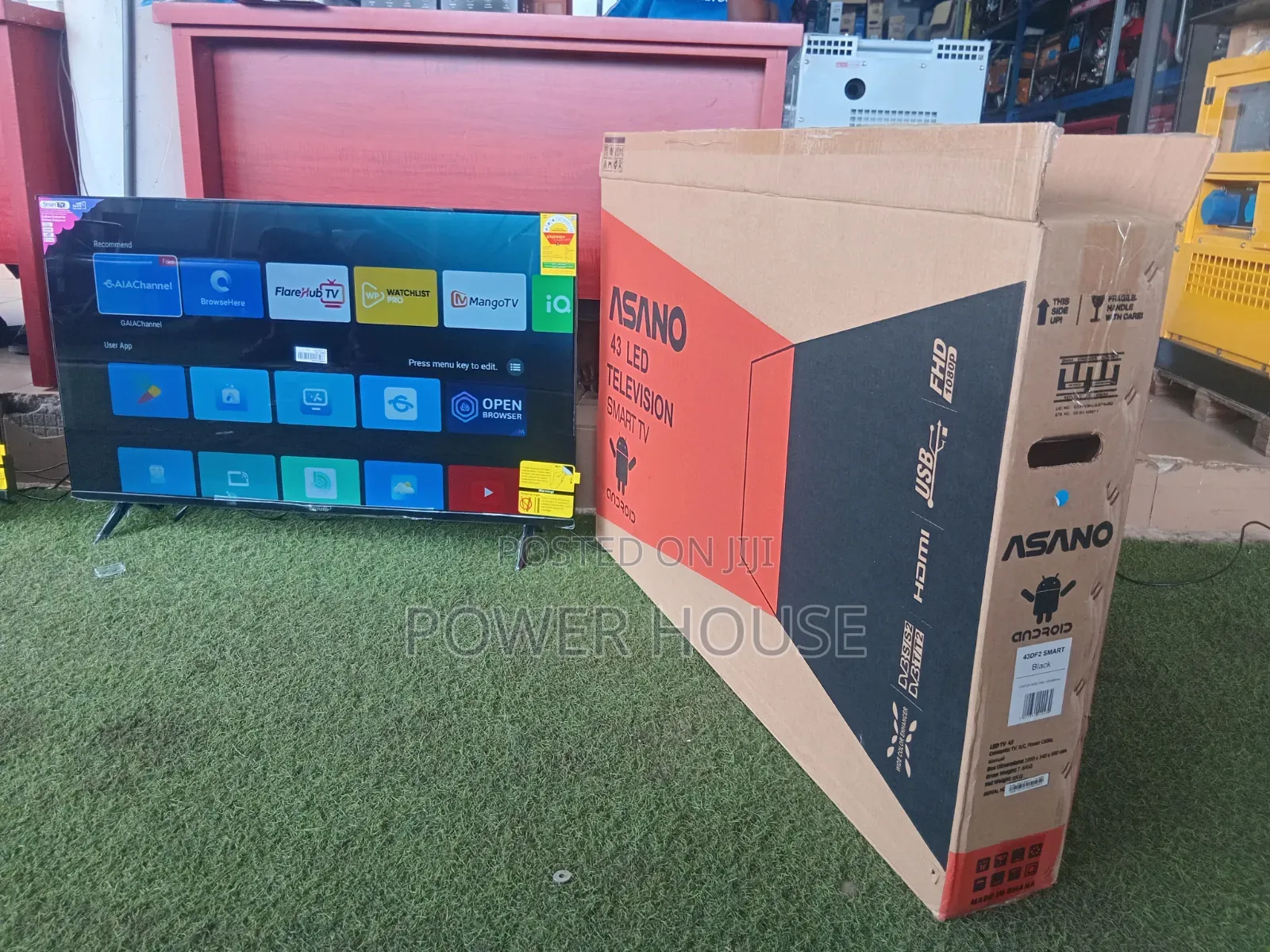 Asano 43 Inch Smart LED Television – Modern Design Excellent Picture