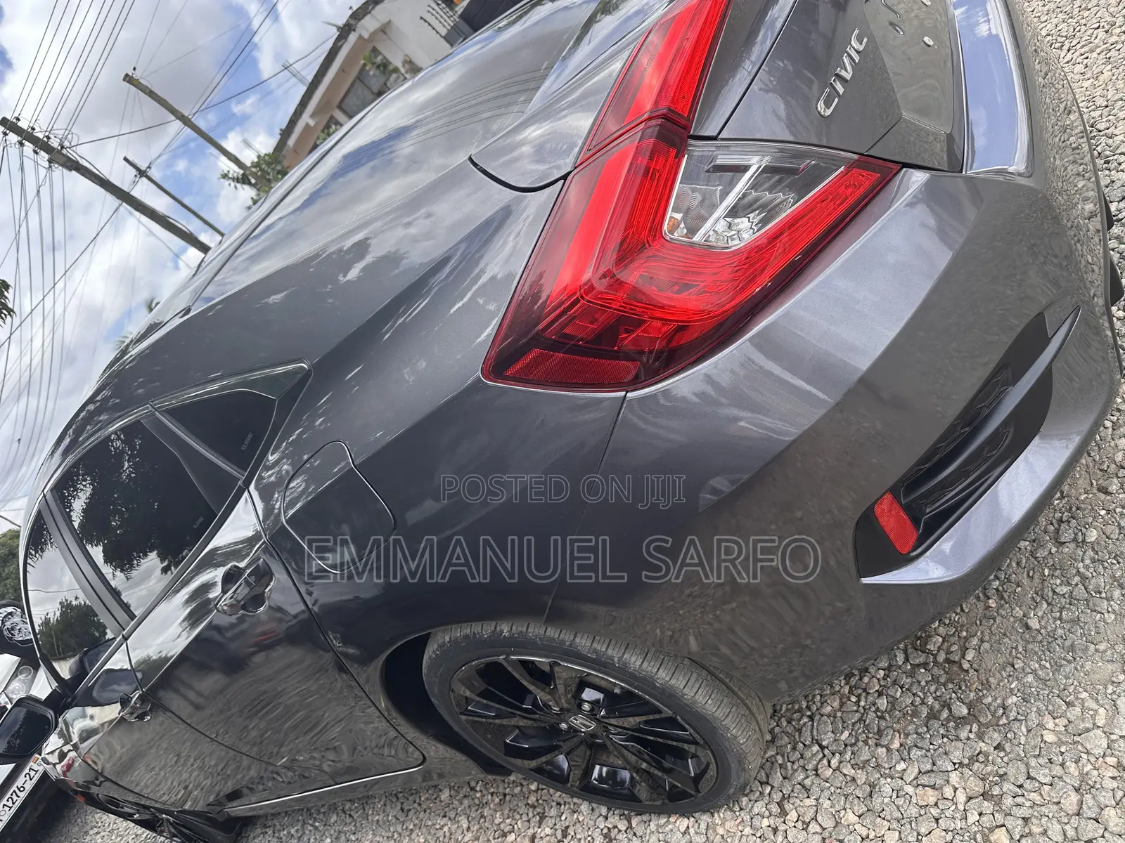 Honda Civic Sport Sedan 2019 Gray