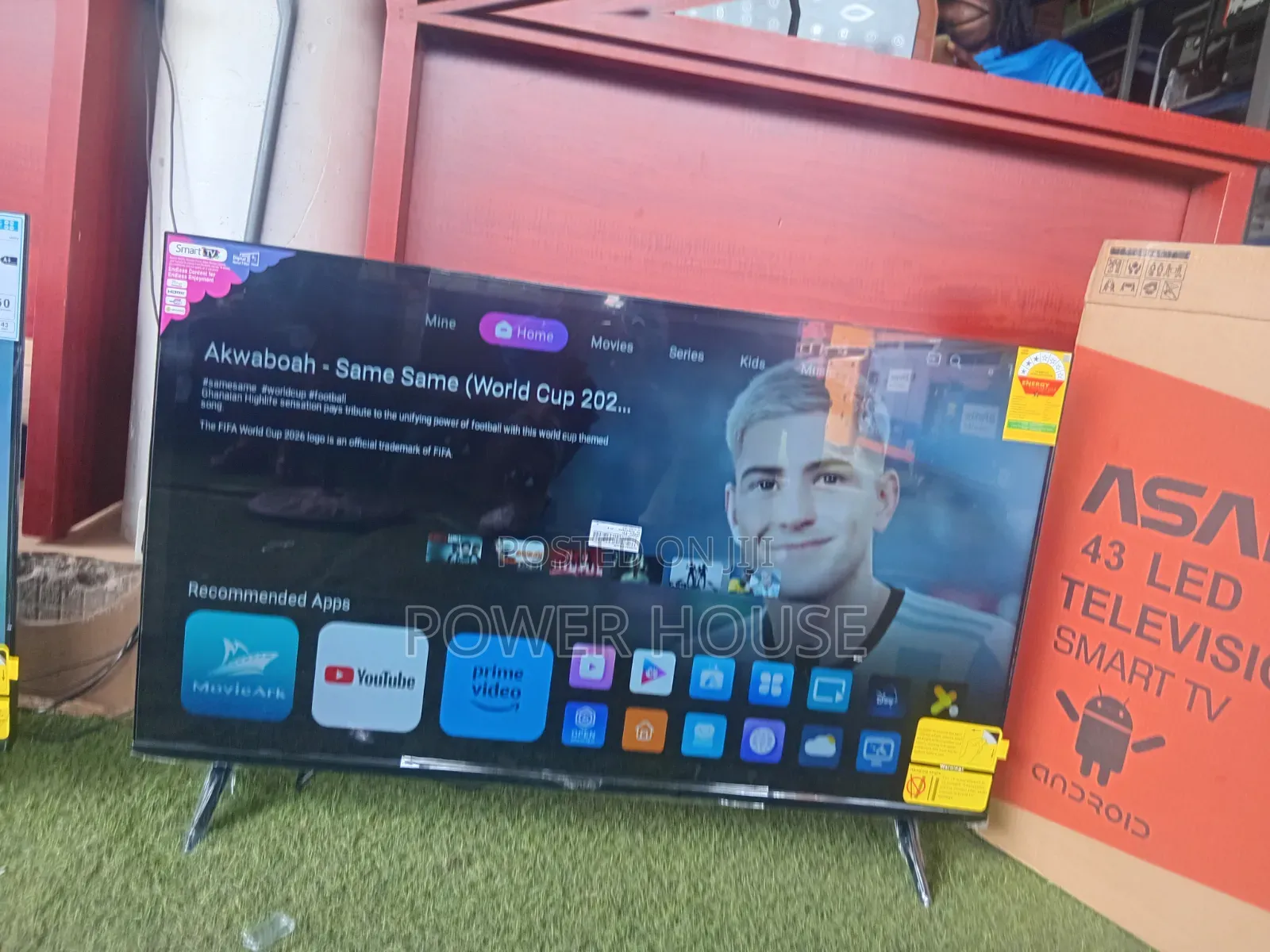 Asano 43 Inch Smart TV – Big Screen, Clear Picture Smart Technology