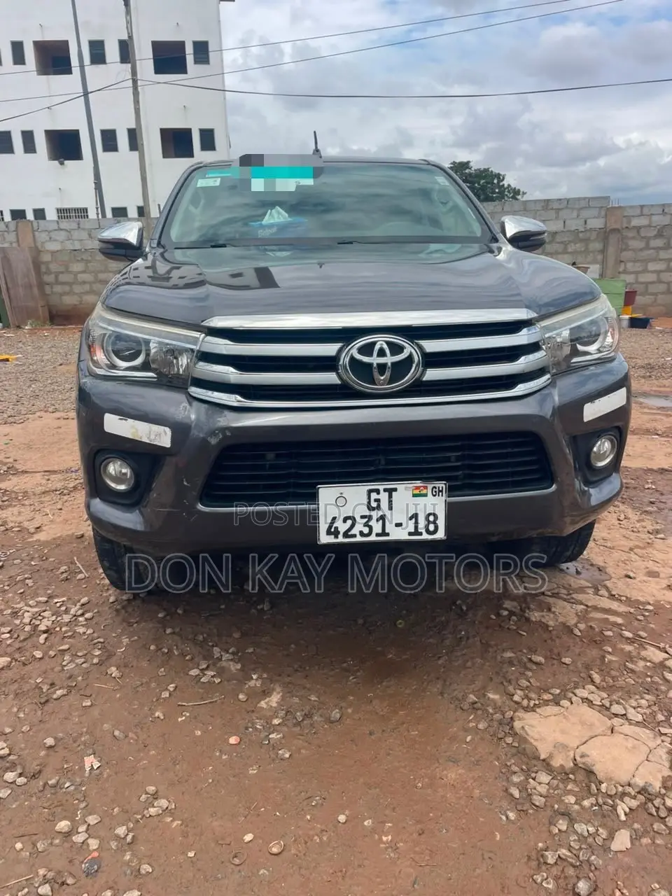 Toyota Hilux Revo Double Cab Deisel 2.4 AWD 2018 Gray