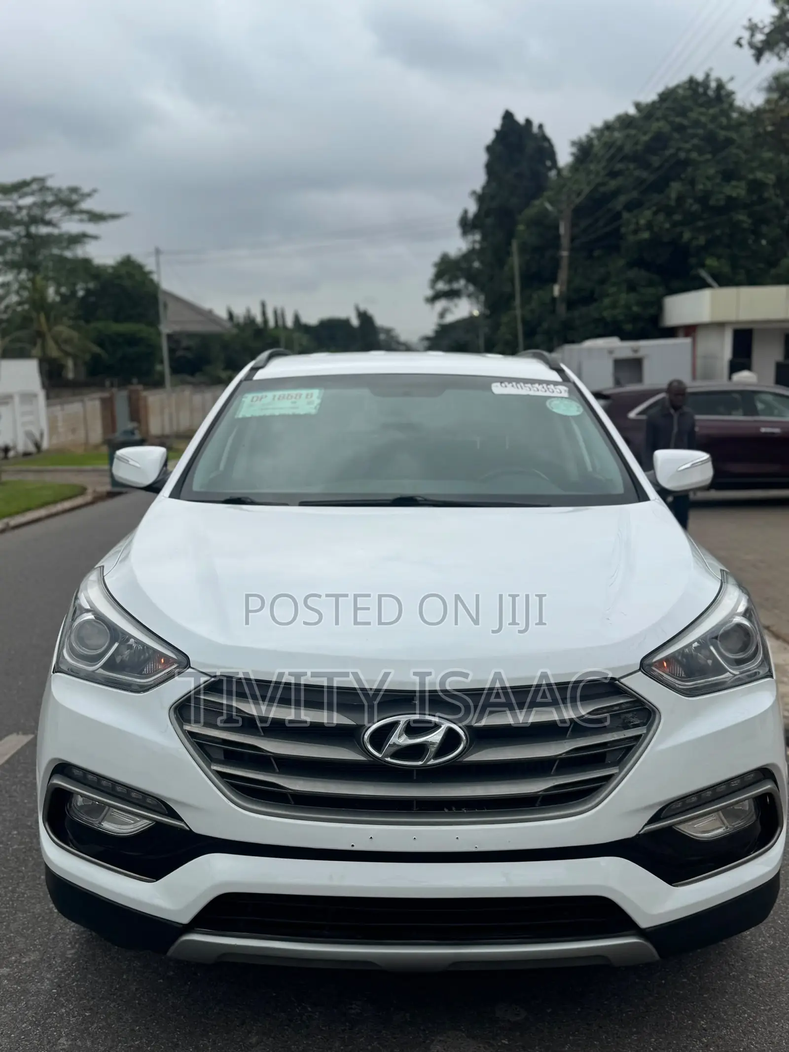 Hyundai Santa Fe SE AWD 2018 White