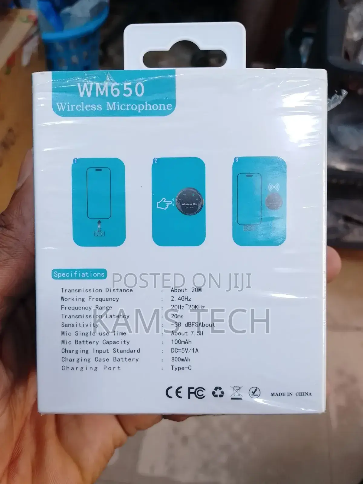 WM650 Wireless Microphone