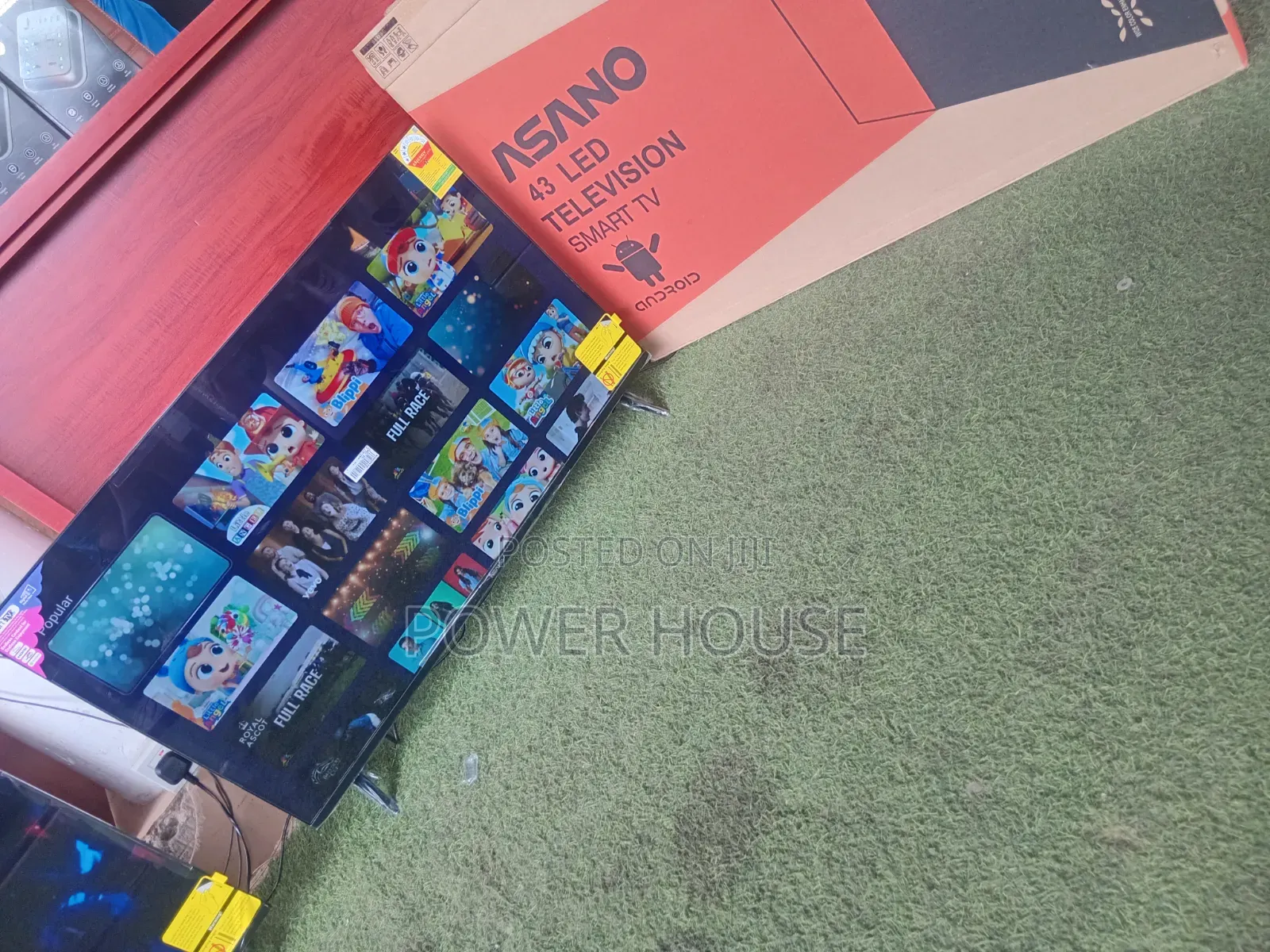 Asano 43” Smart LED TV – Excellent Quality, Modern Look Affordable
