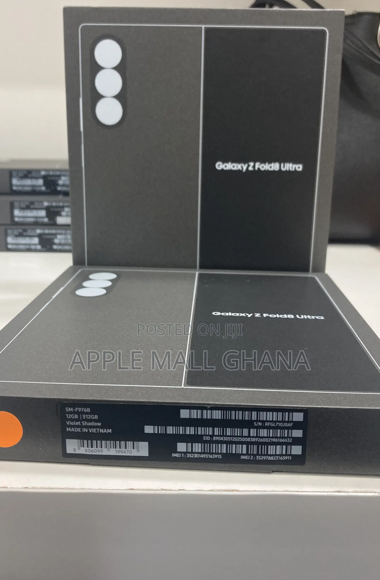 New Samsung Galaxy Z Fold8 Ultra 512 GB Black