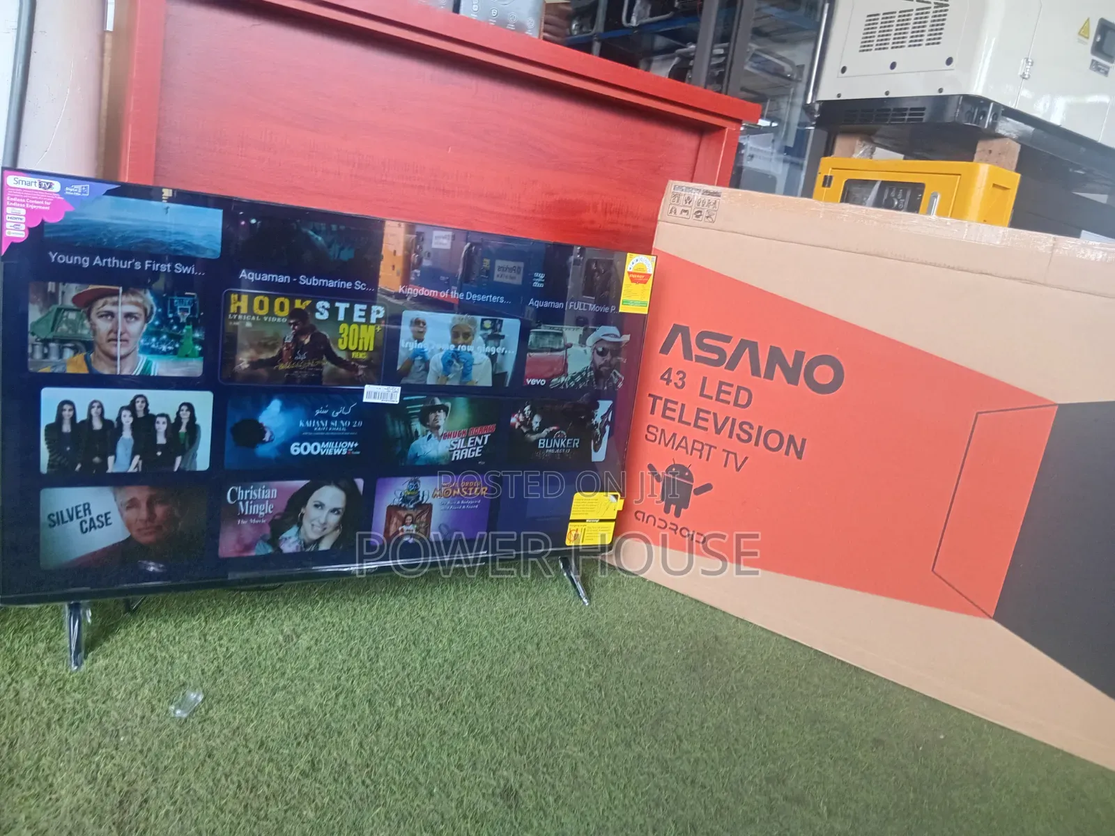 Asano 43” Smart Television – Affordable Price, Quality Screen Smooth