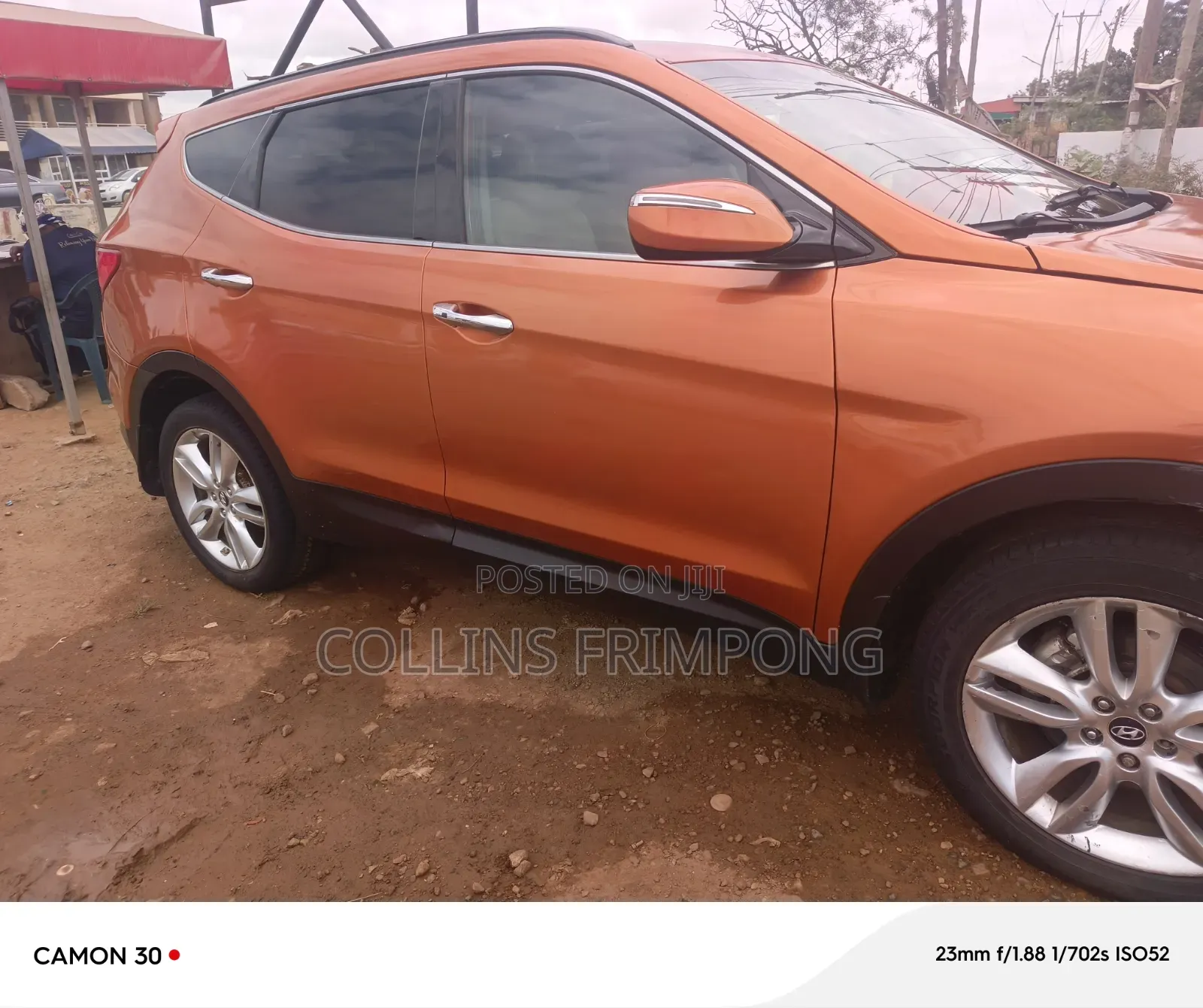 Hyundai Santa Fe 2014 Orange